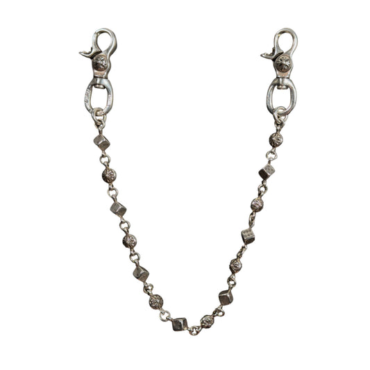 Chrome Hearts Dice Crossball Wallet Chain Authentic Wallet Chains