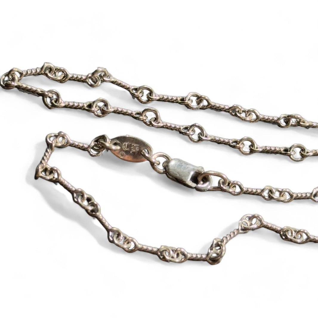 Chrome Hearts Twist Chain 18k White Gold Verified YP Collective