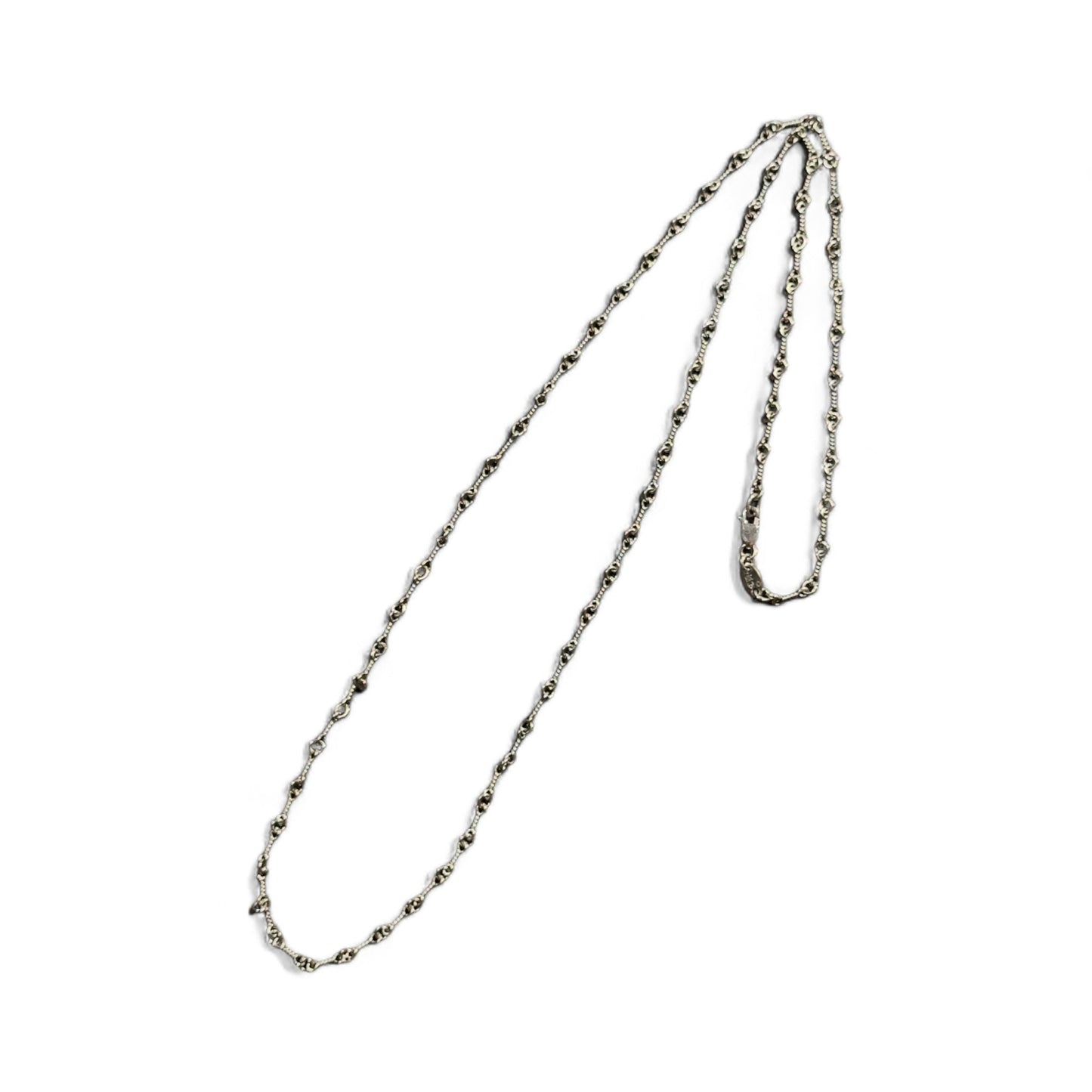 Twist Chain 18k White Gold