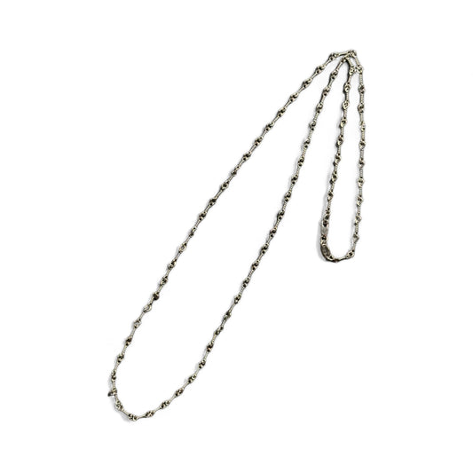 Chrome Hearts Twist Chain 18k White Gold Authentic Necklaces