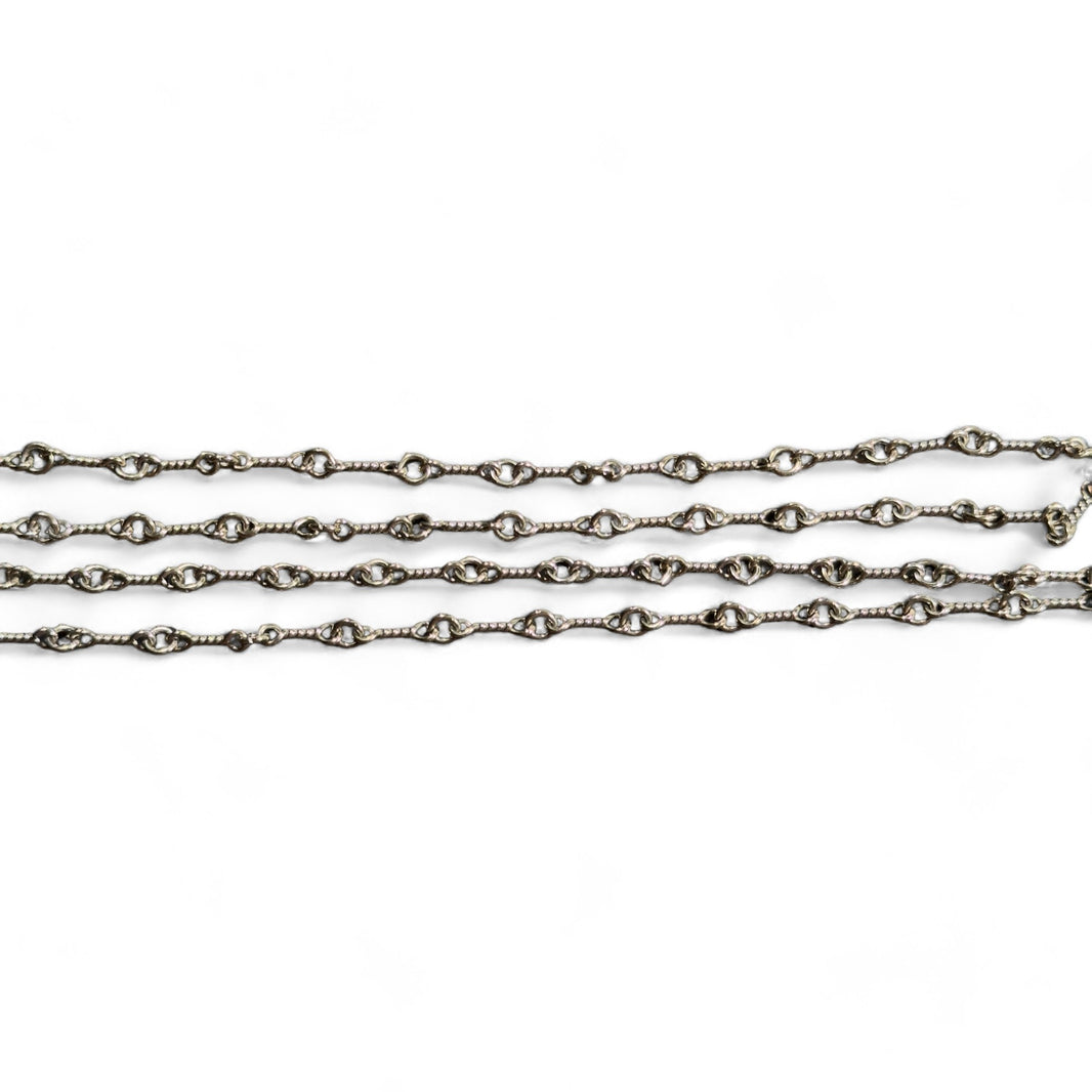 Chrome Hearts Twist Chain 18k White Gold Authenticated Designer