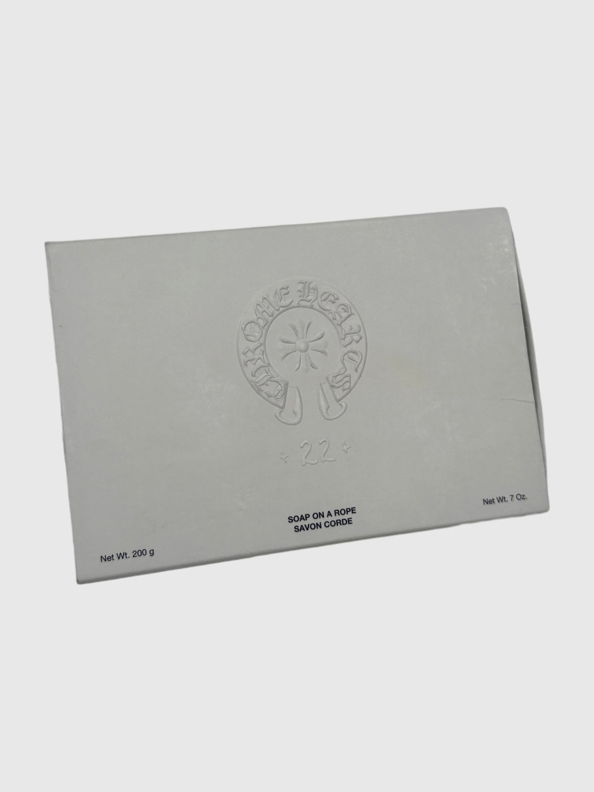 Chrome Hearts +22+ Soap on a Rope Cream Bar Horseshoe Logo Box