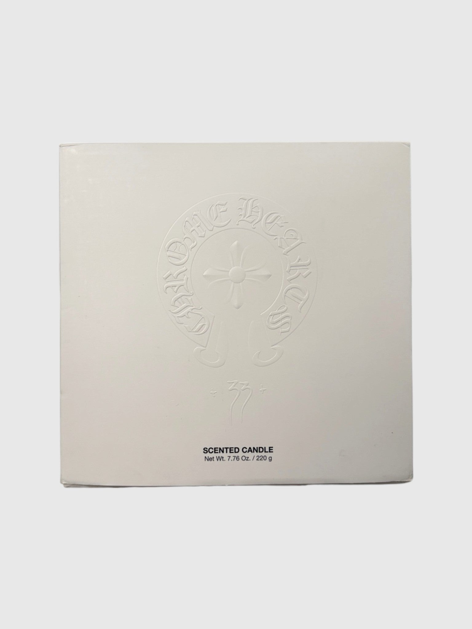 Chrome Hearts +33+ Large Scented Candle 600g Clear Glass Jar