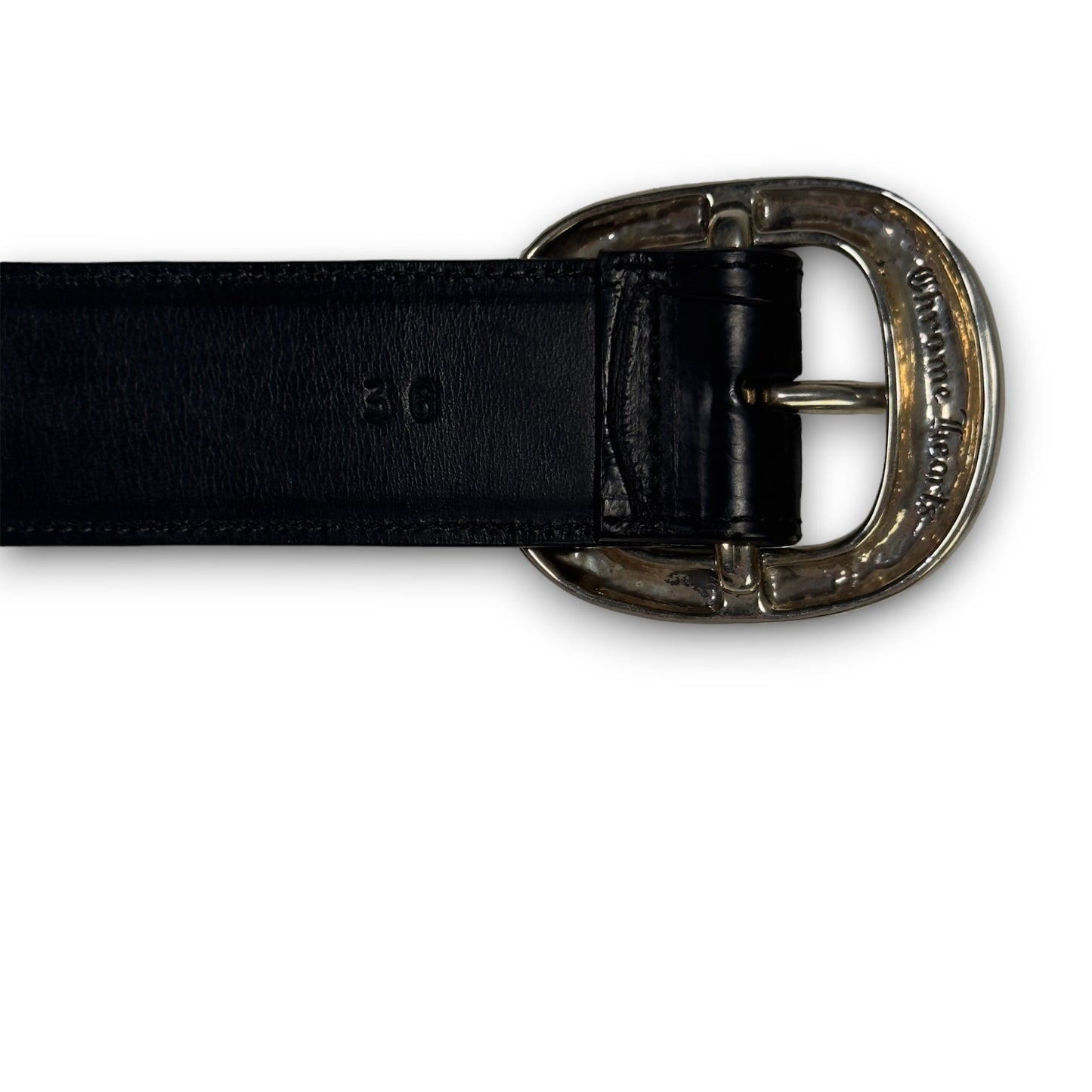 Alligator Leather Gunslinger Belt