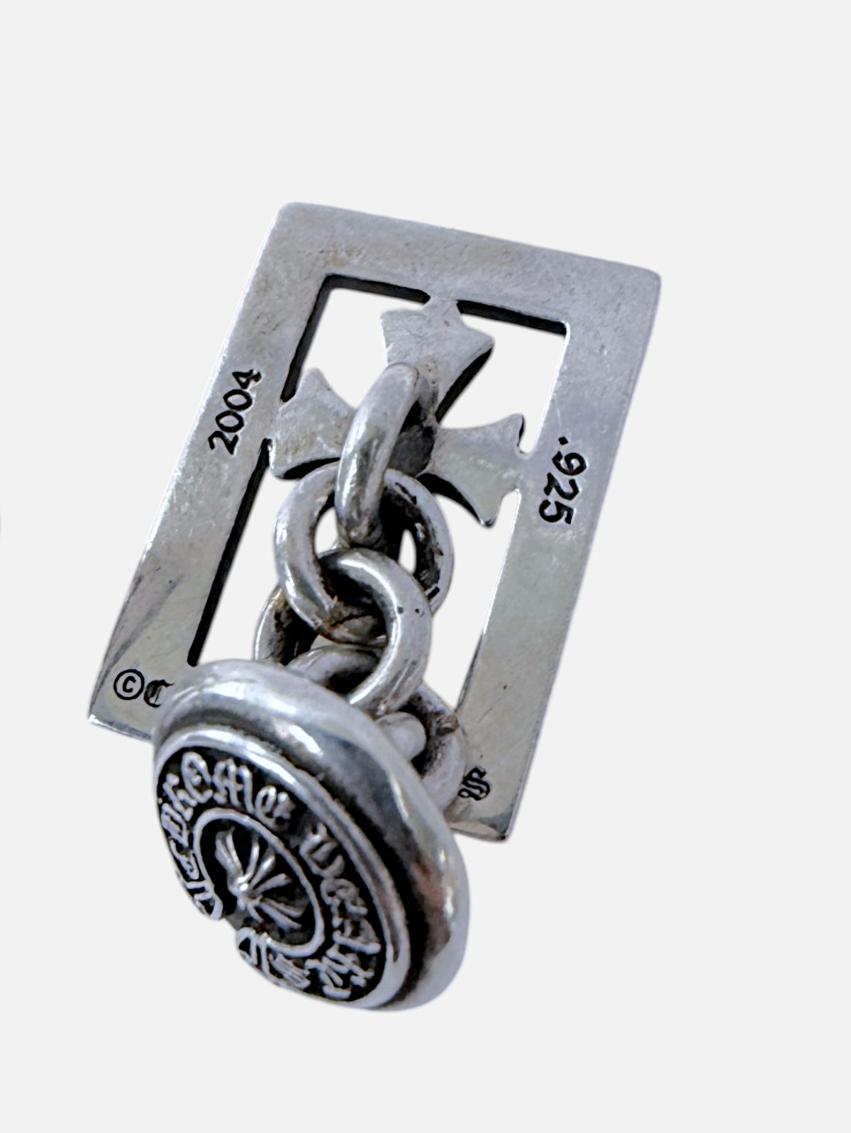 Horseshoe Logo Toggle Chrome Hearts Cross Frame Cufflinks