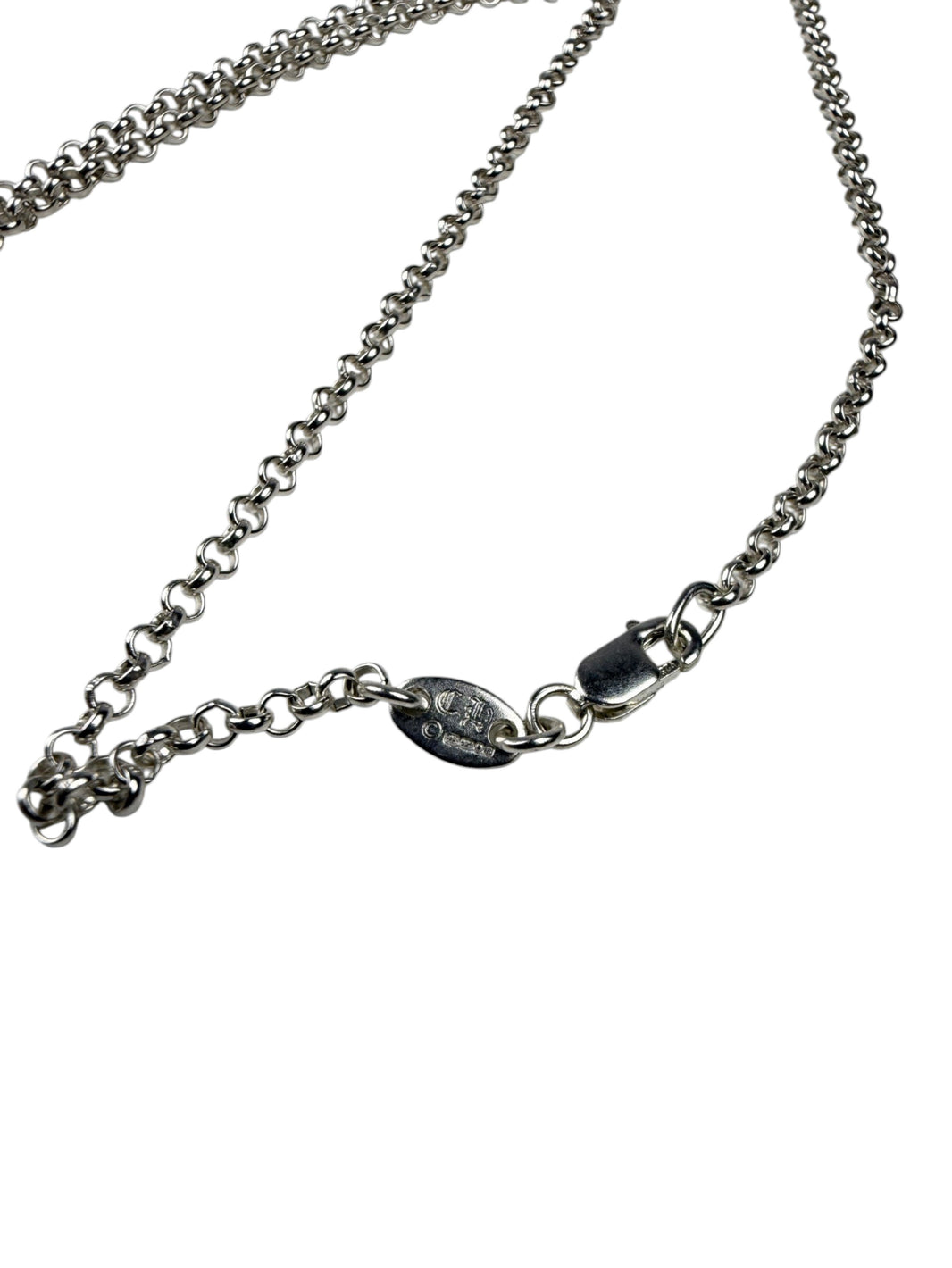 Roll Chain Necklace Chrome Hearts .925 Sterling Silver