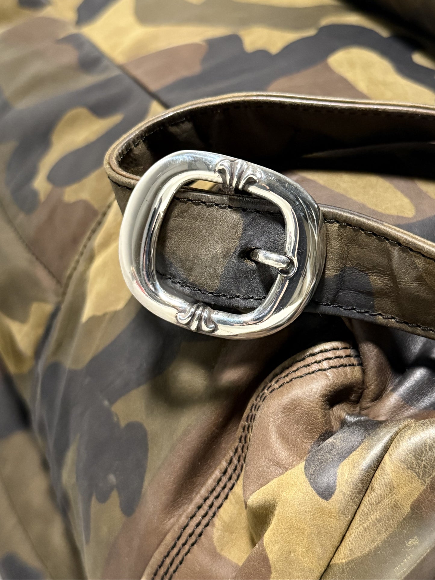 Camoflauge Cross Patch 7th Grade Backpack