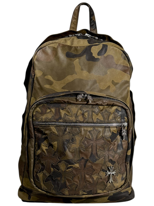 Chrome Hearts Camouflage Cross Patch 7th Grade Backpack Authentic Backpacks