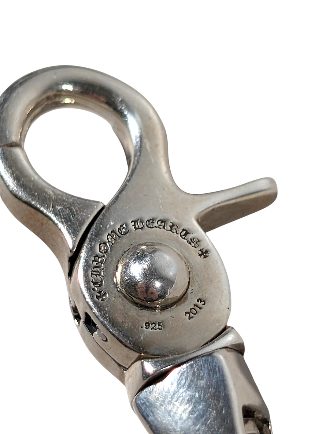 Chrome Hearts Silver Dice Keychain Archival