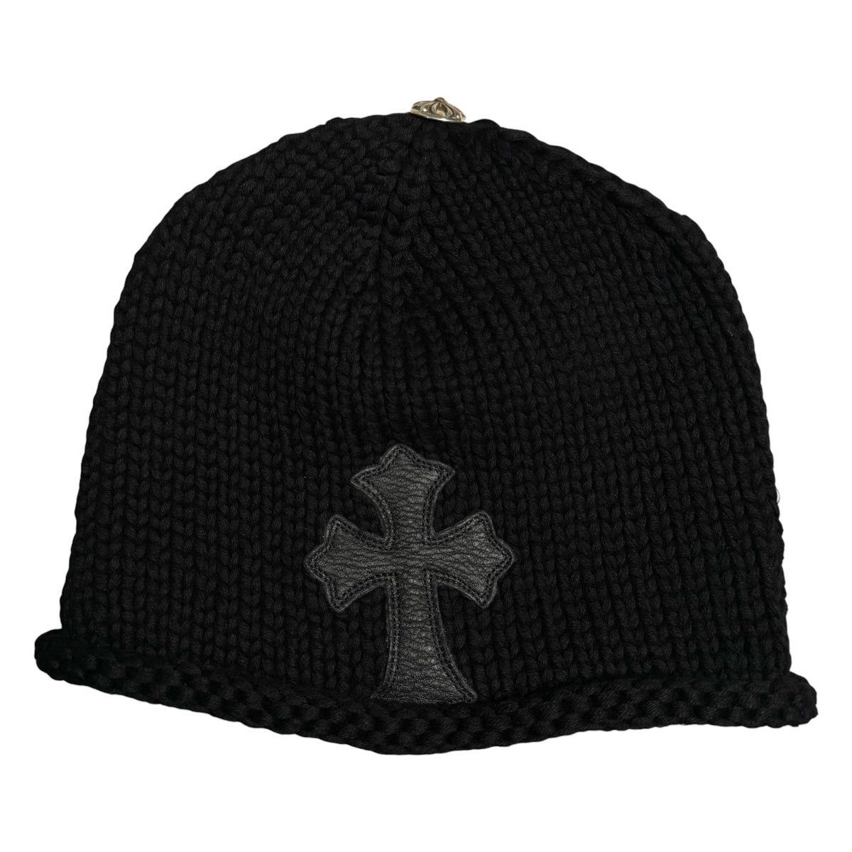 Wool Cross Patch Beanie by Chrome Hearts | YP Collective