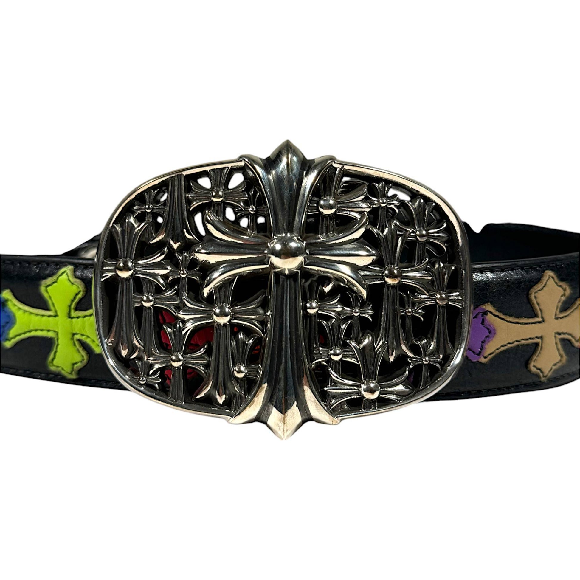 chrome hearts cross belt