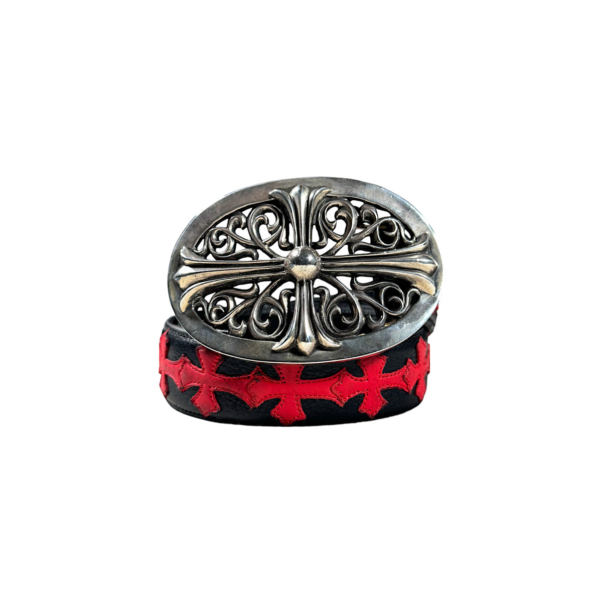 CHROME クロムハーツ BELT LOOP D RING/ベルトループ Dカンクロス 