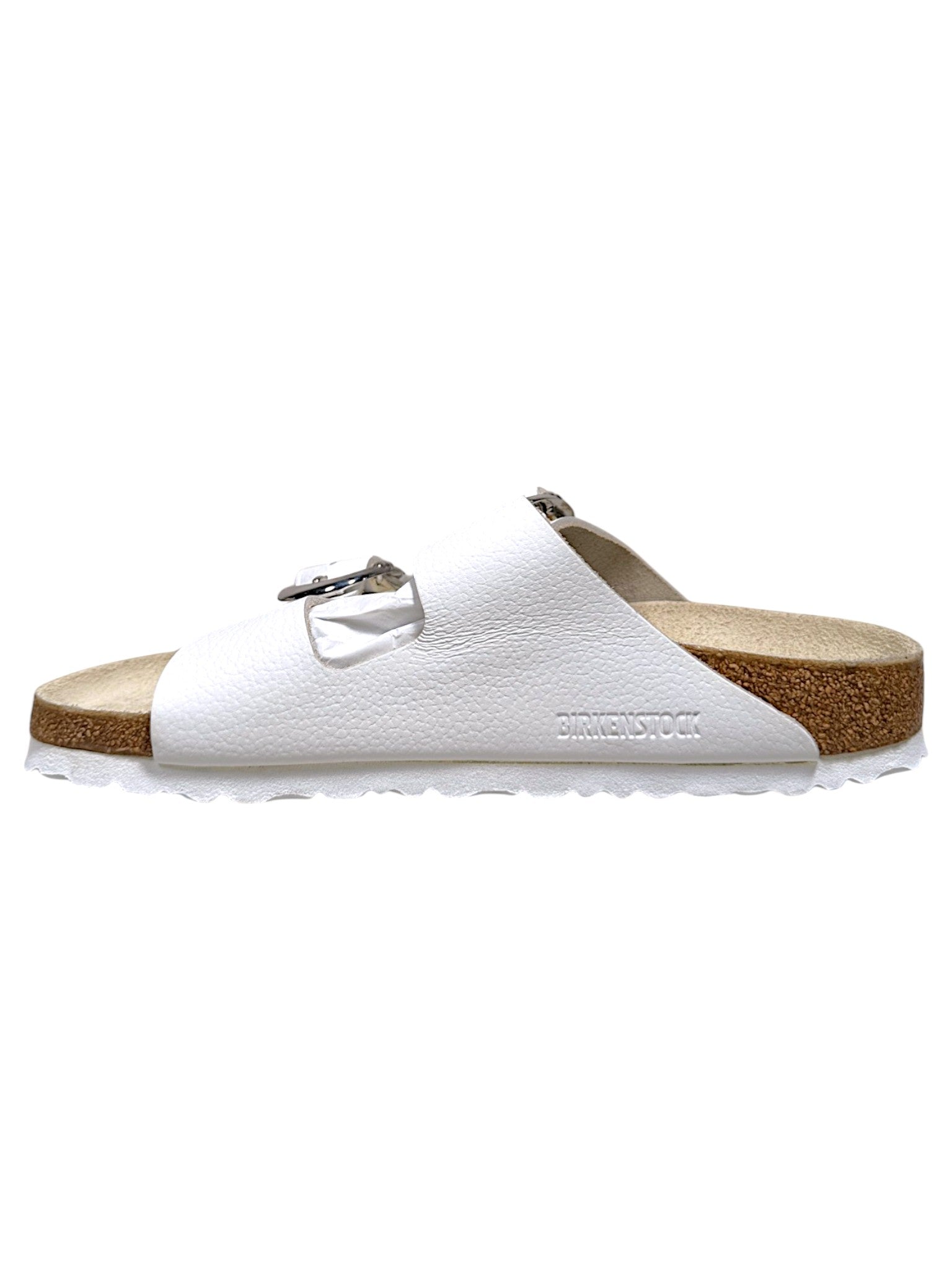Rare Chrome Hearts Birkenstock Shoes White Leather