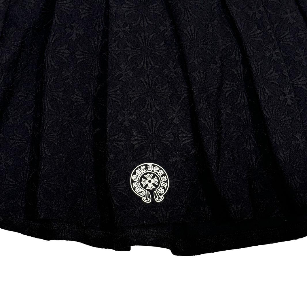 Chrome Hearts CH Plus Monogram Mini Skirt Verified YP Collective