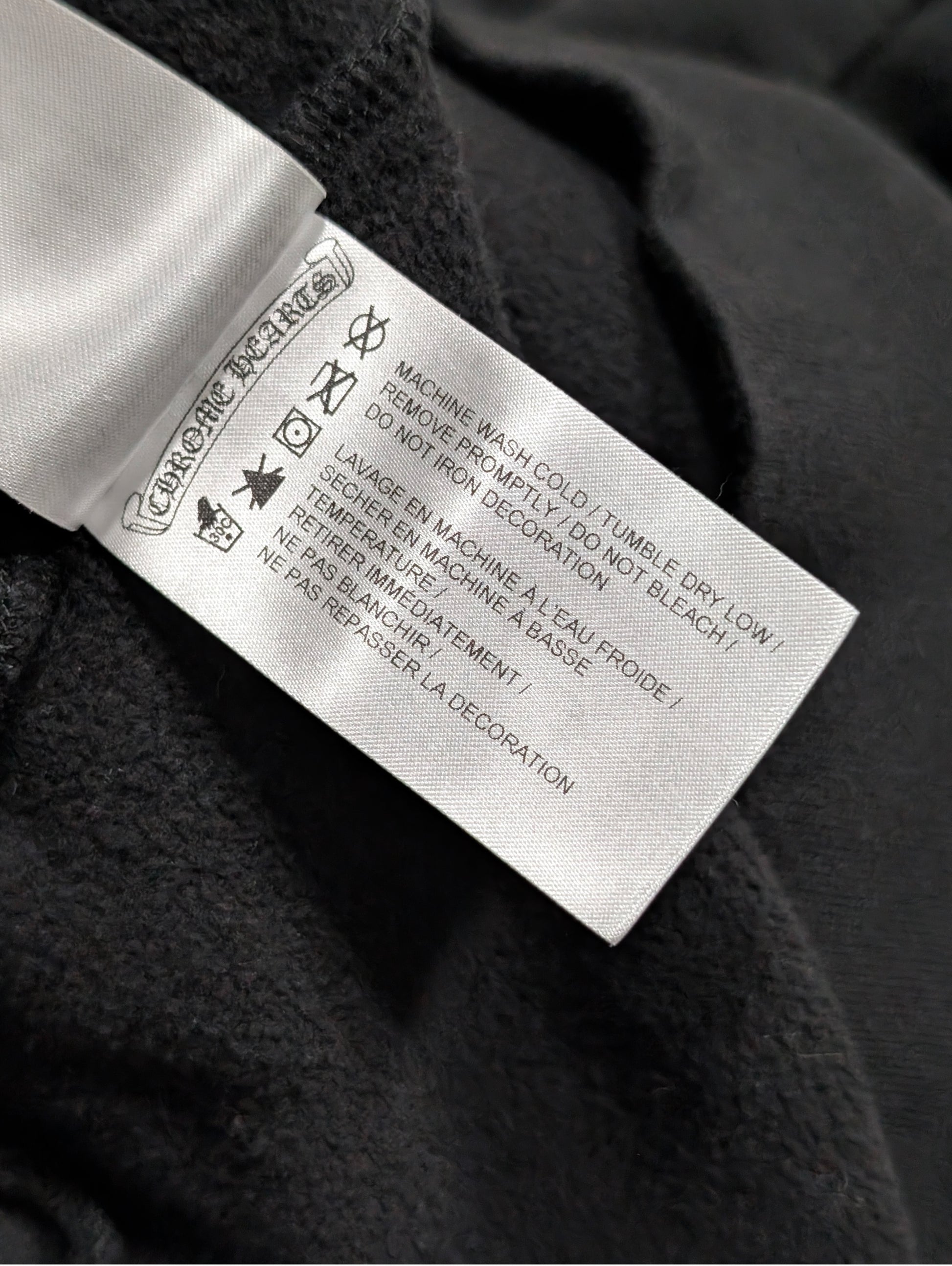 chrome hearts black hoodie