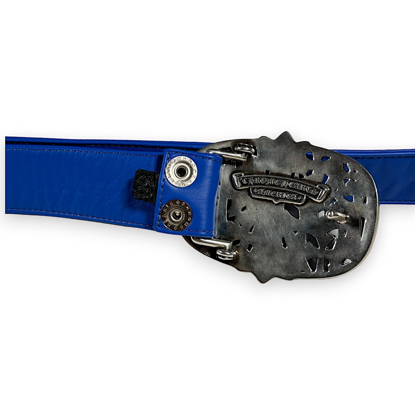 Chrome Hearts blue belt