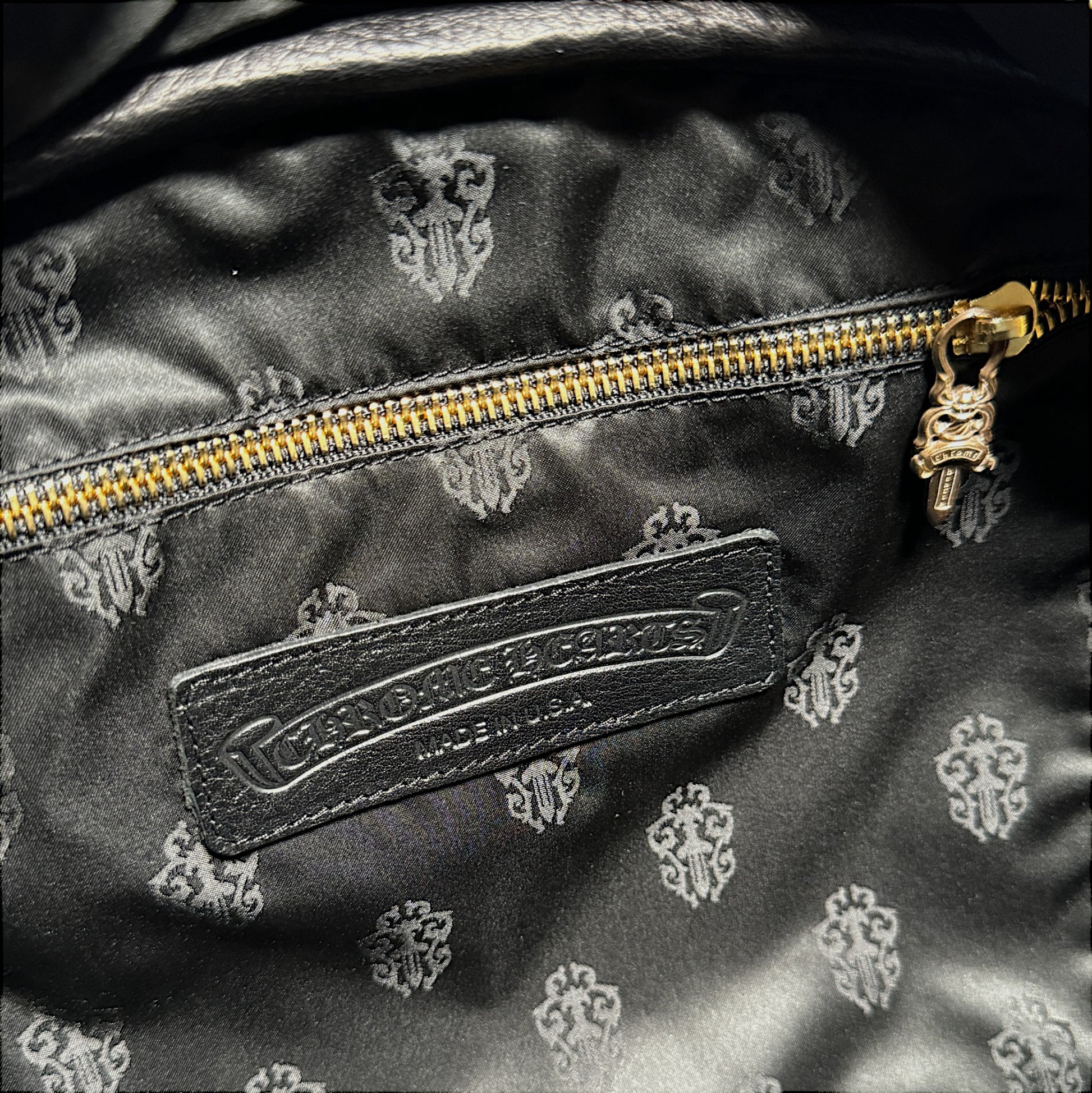 Chrome Hearts Gold Bag