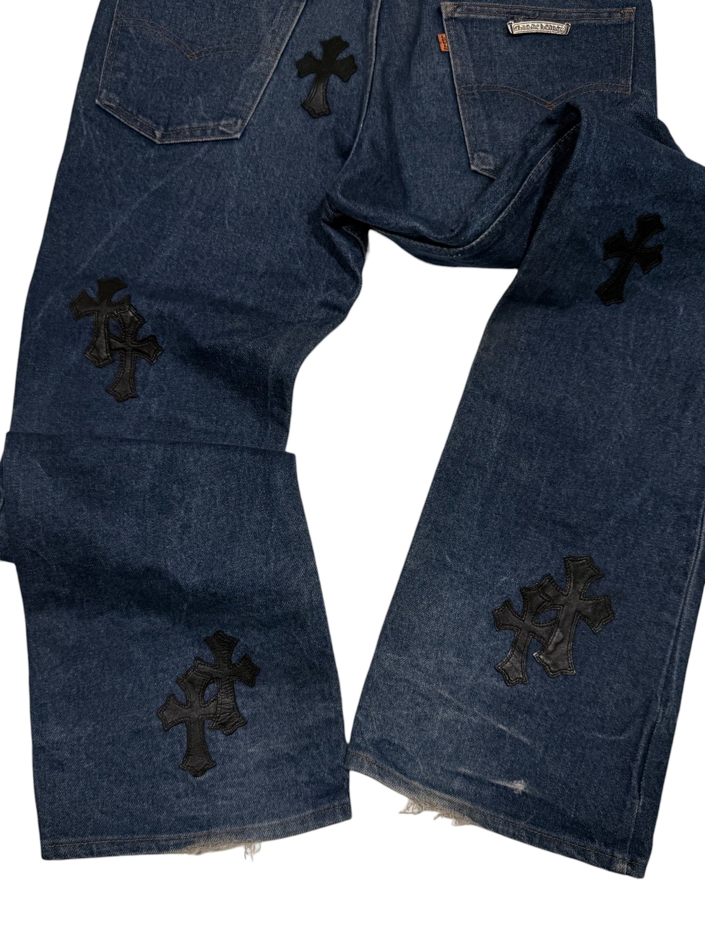 Cross Patch Levi's 517 Jeans