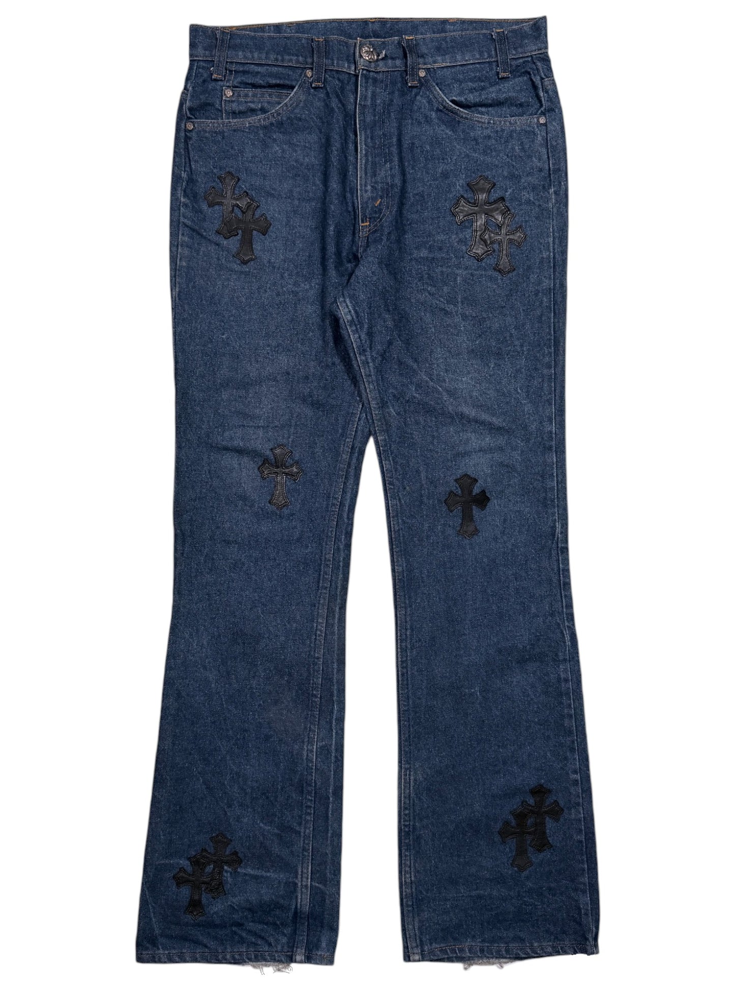 Cross Patch Levi's 517 Jeans