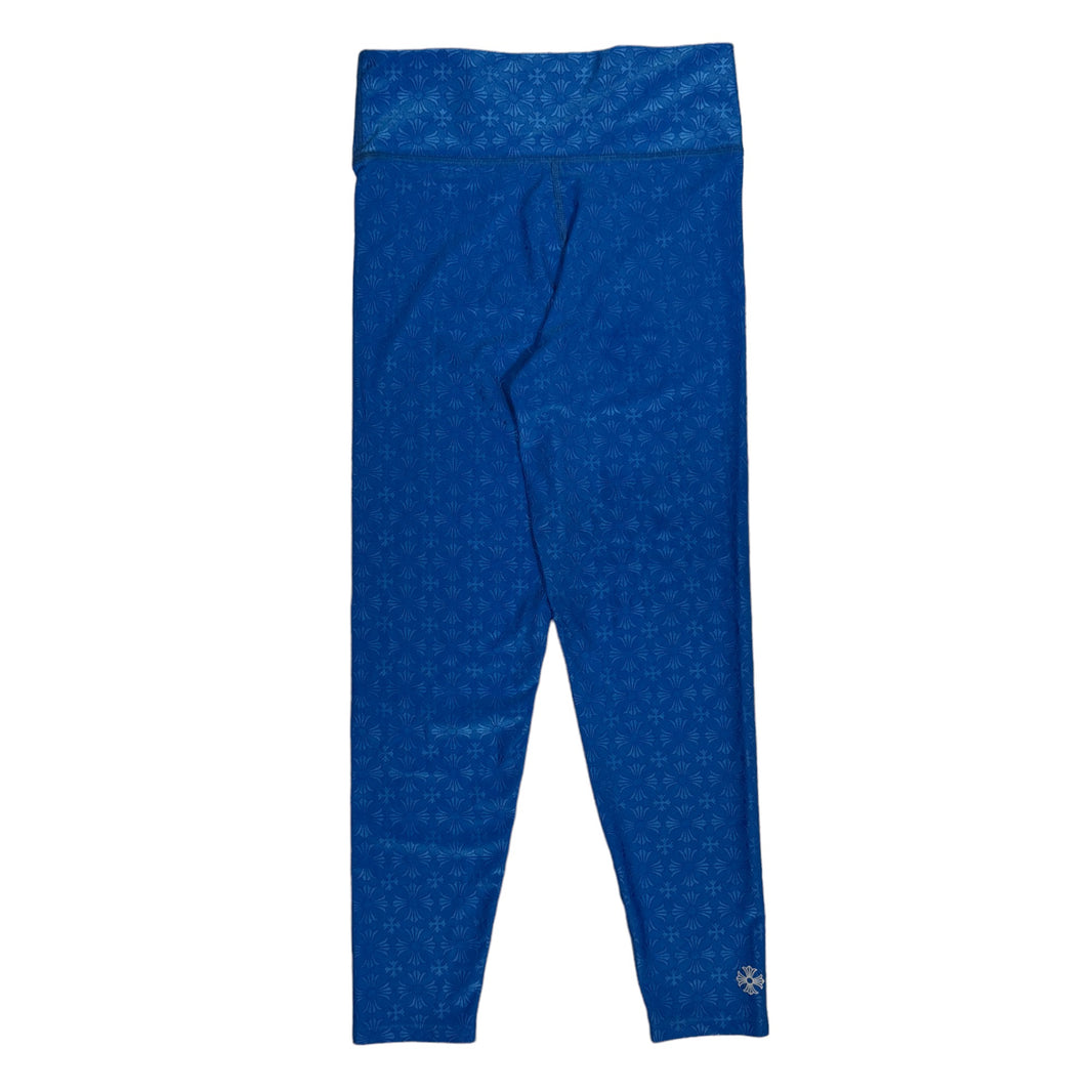 Chrome Hearts CH Plus Monogram Leggings Sterling Silver Hardware