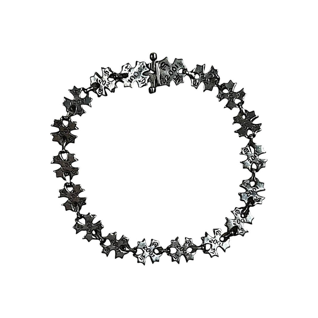 Chrome Hearts CH Tiny Plus Silver Bracelet Sterling Silver Hardware