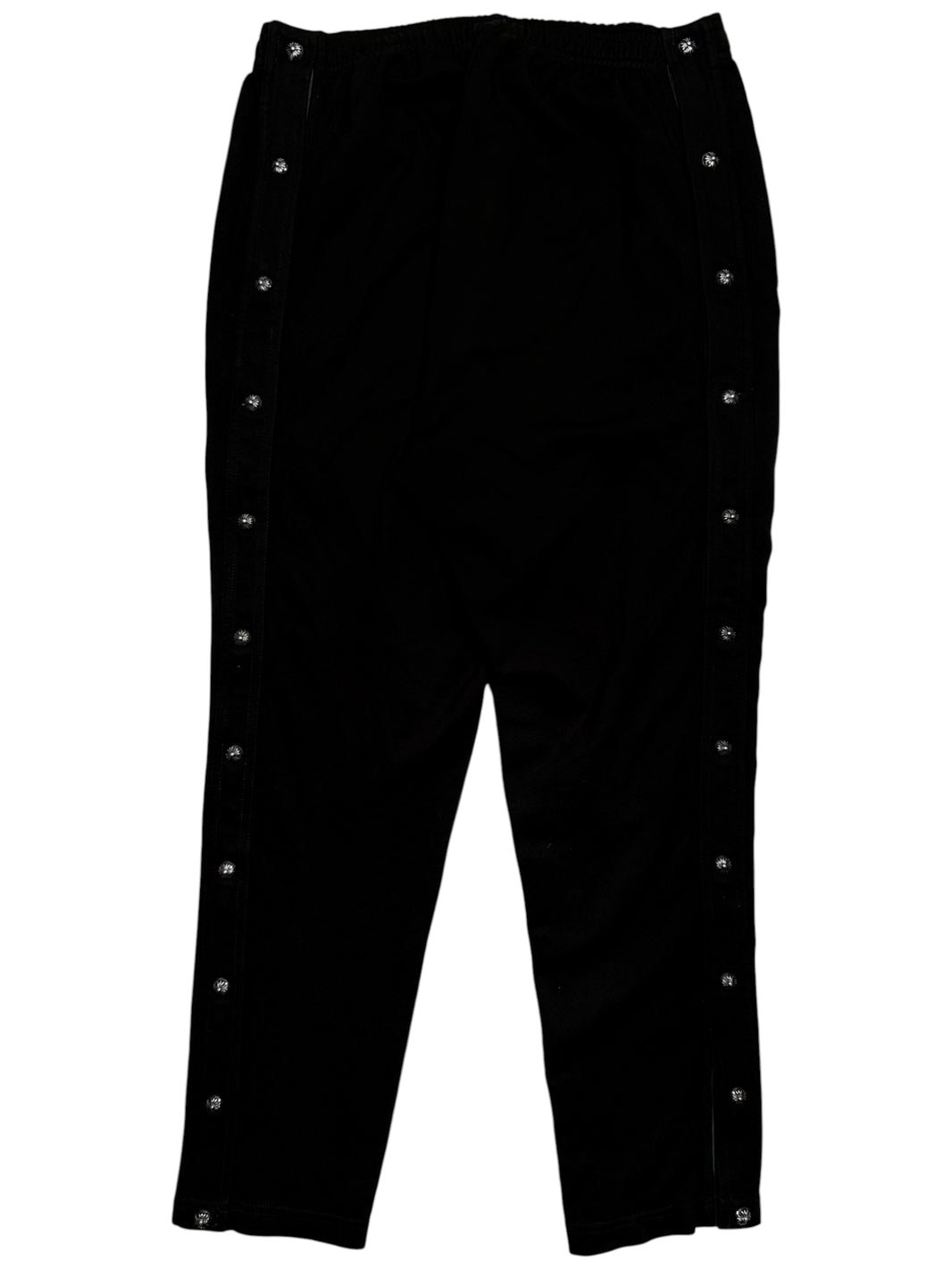 Chrome Hearts Side Button Up Sweatpants Sterling Silver Hardware