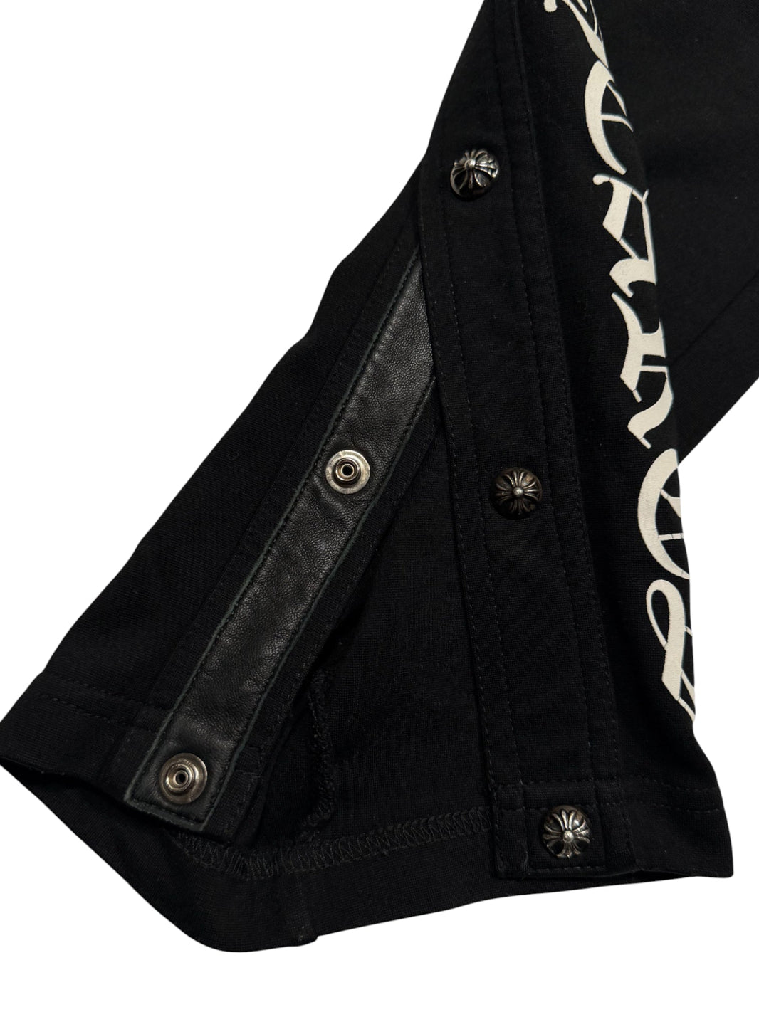 Chrome Hearts Side Button Up Sweatpants Archival