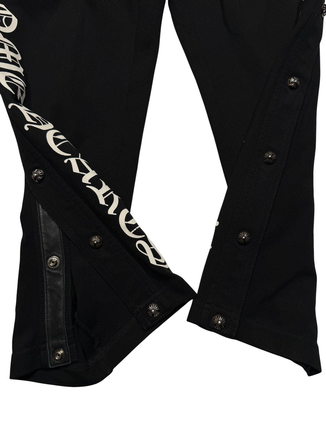 Chrome Hearts Side Button Up Sweatpants Authenticated Designer