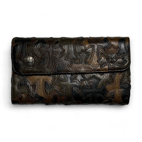 Camo Cross Patch Wave Wallet by Chrome Hearts | YP Collective