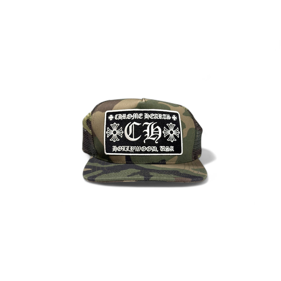 Green Camo Trucker Hat