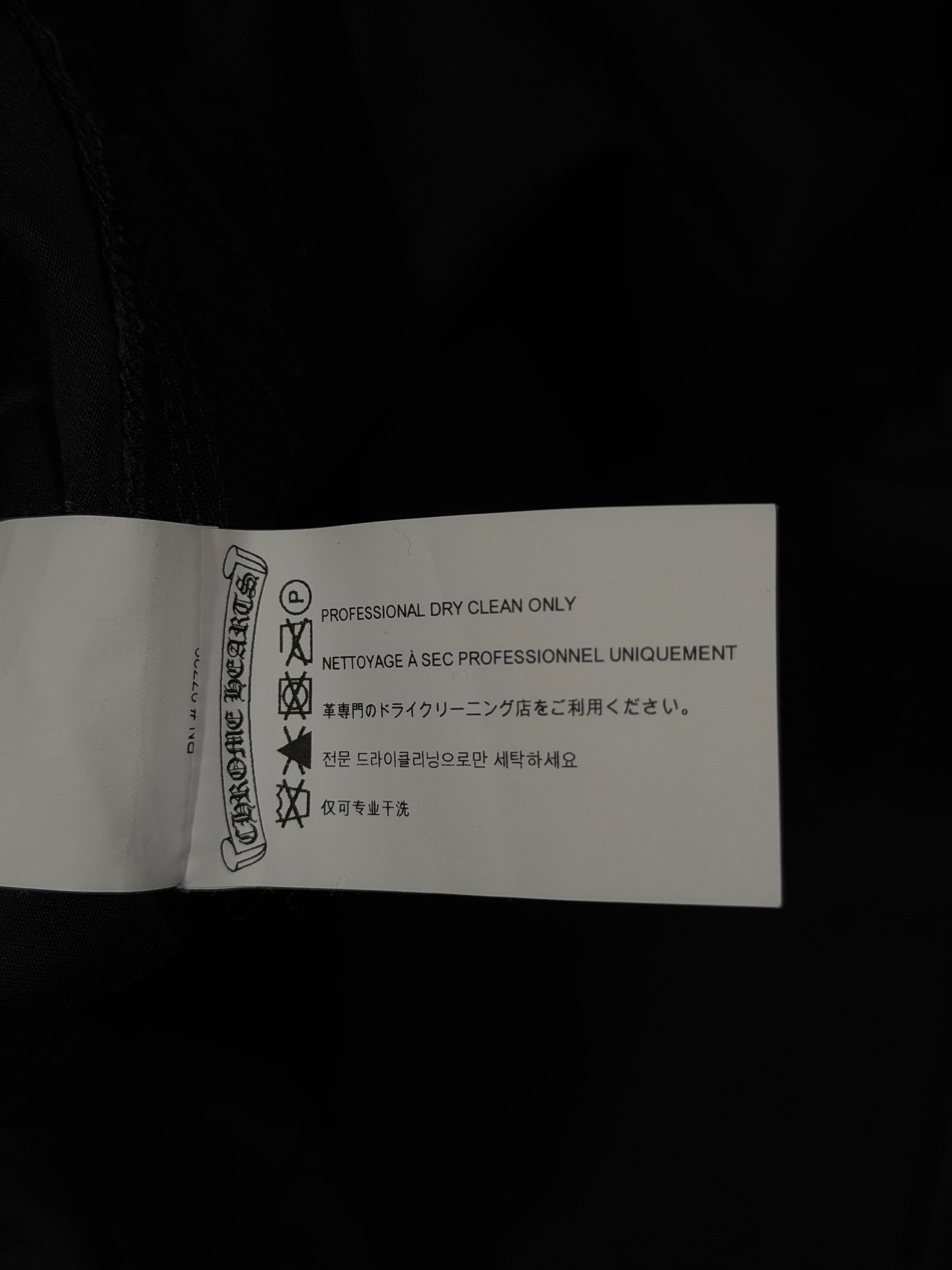 Chrome Hearts Double Knee Shorts .925 Silver CH Rivets