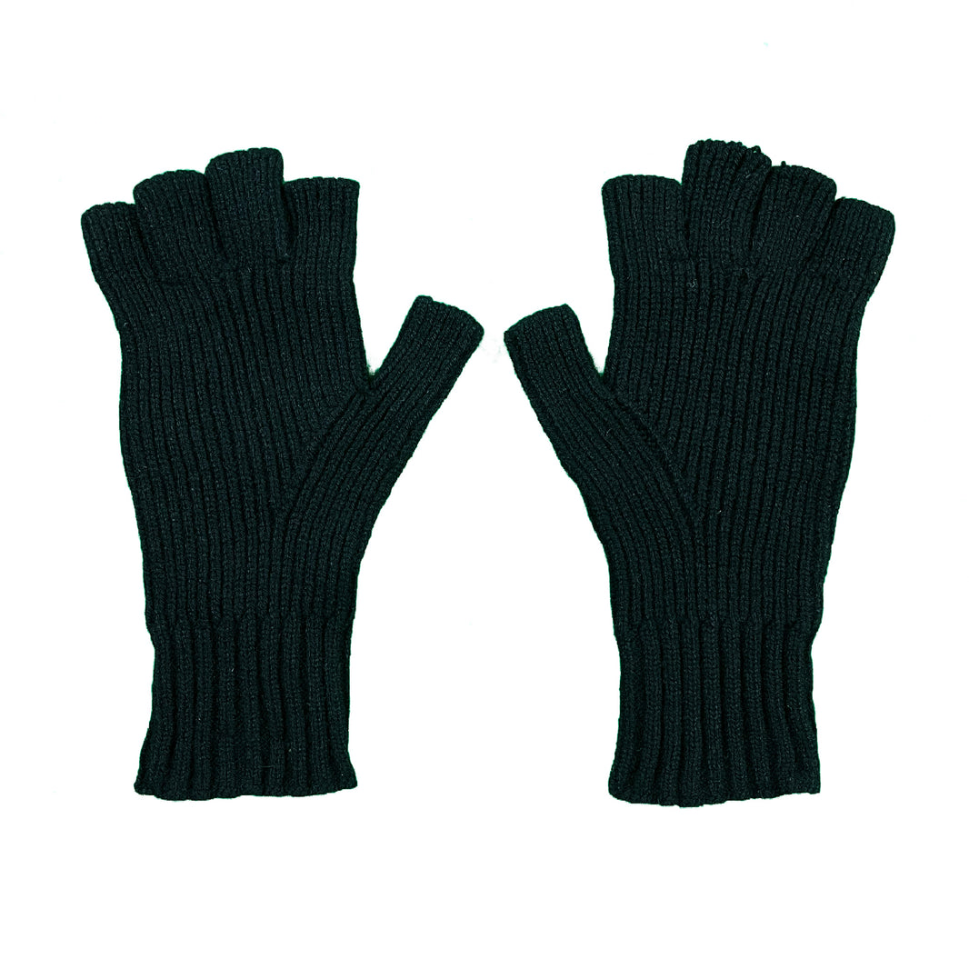 Chrome Hearts Cashmere Plus Patch Fingerless Gloves "STICKY FINGERLESS" Archival