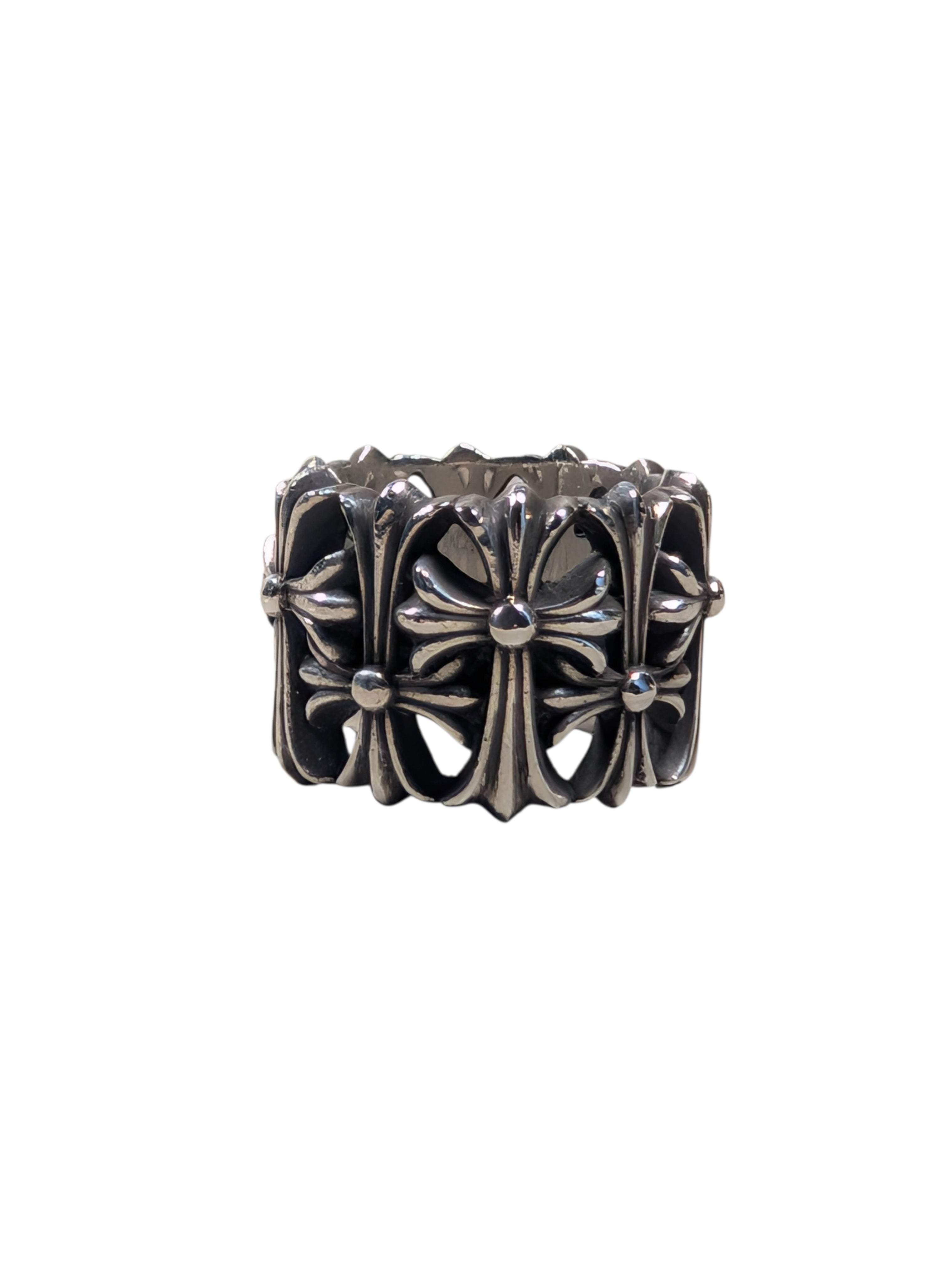 Chrome Hearts Cemetery ring in 925 sterling silver