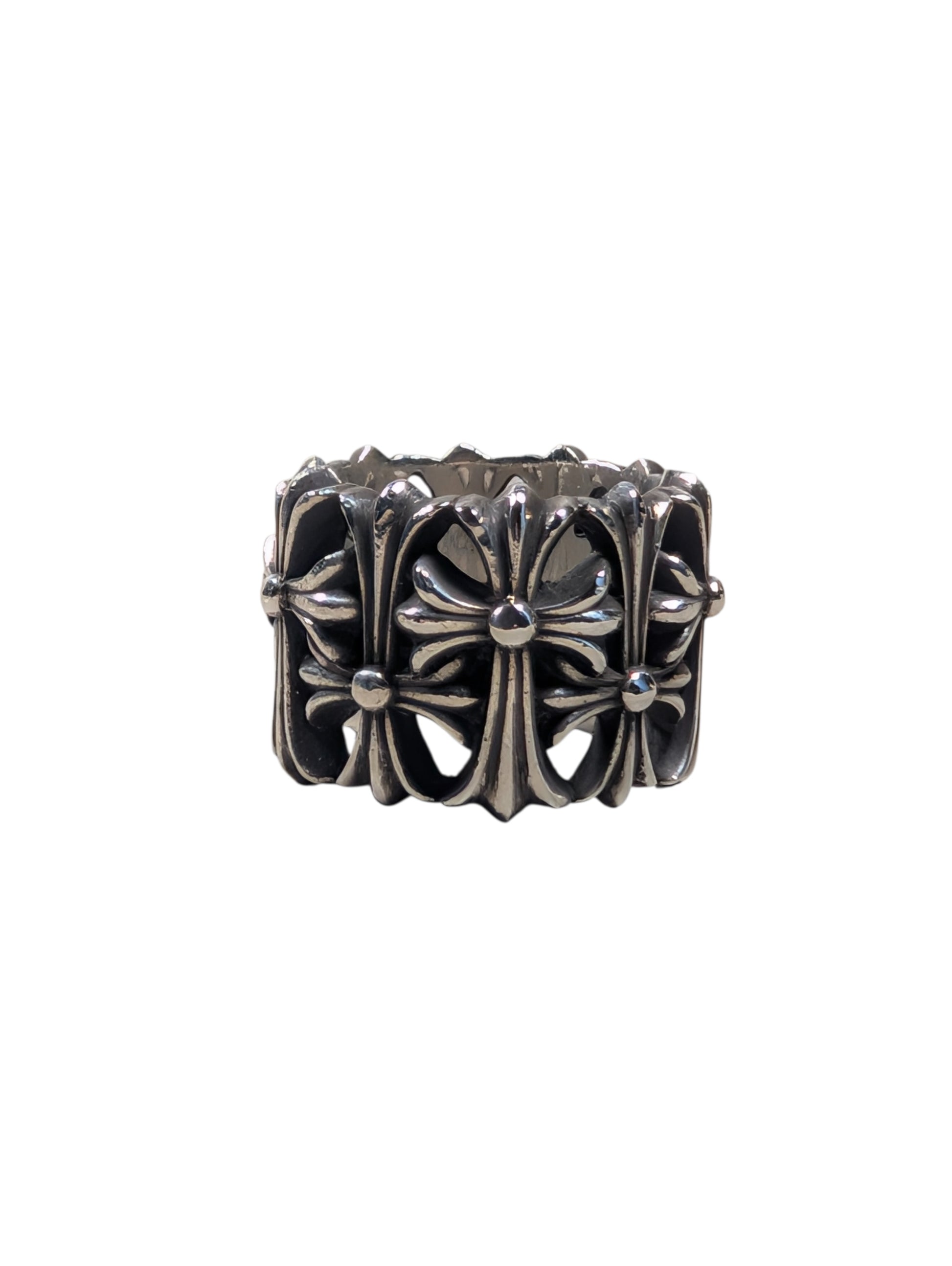 Chrome Hearts Cemetery ring in 925 sterling silver