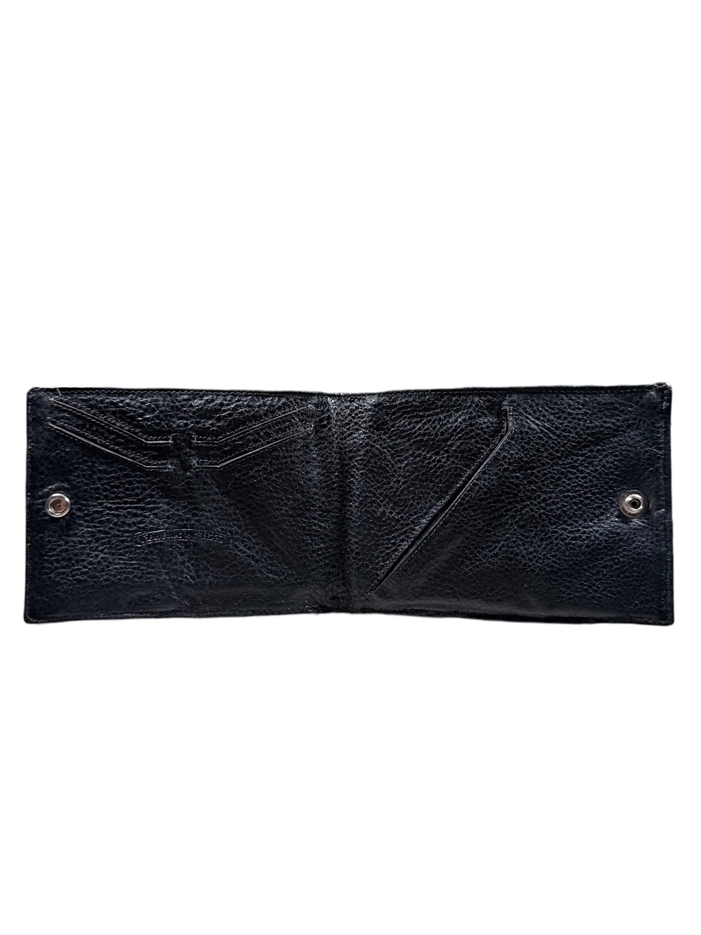 Cemetery Cross Patch Snap Bi-Fold Wallet