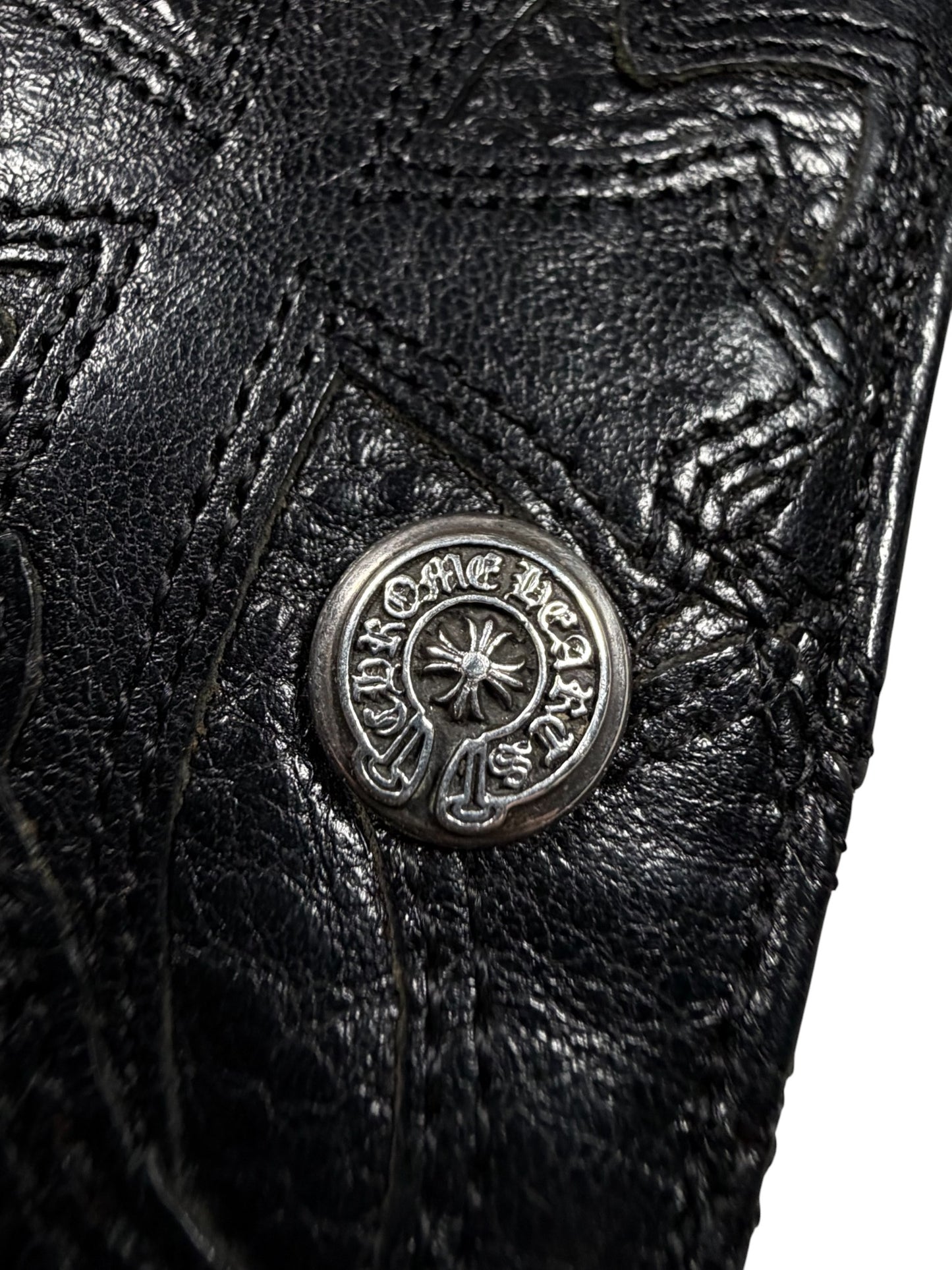 Cemetery Cross Patch Snap Bi-Fold Wallet