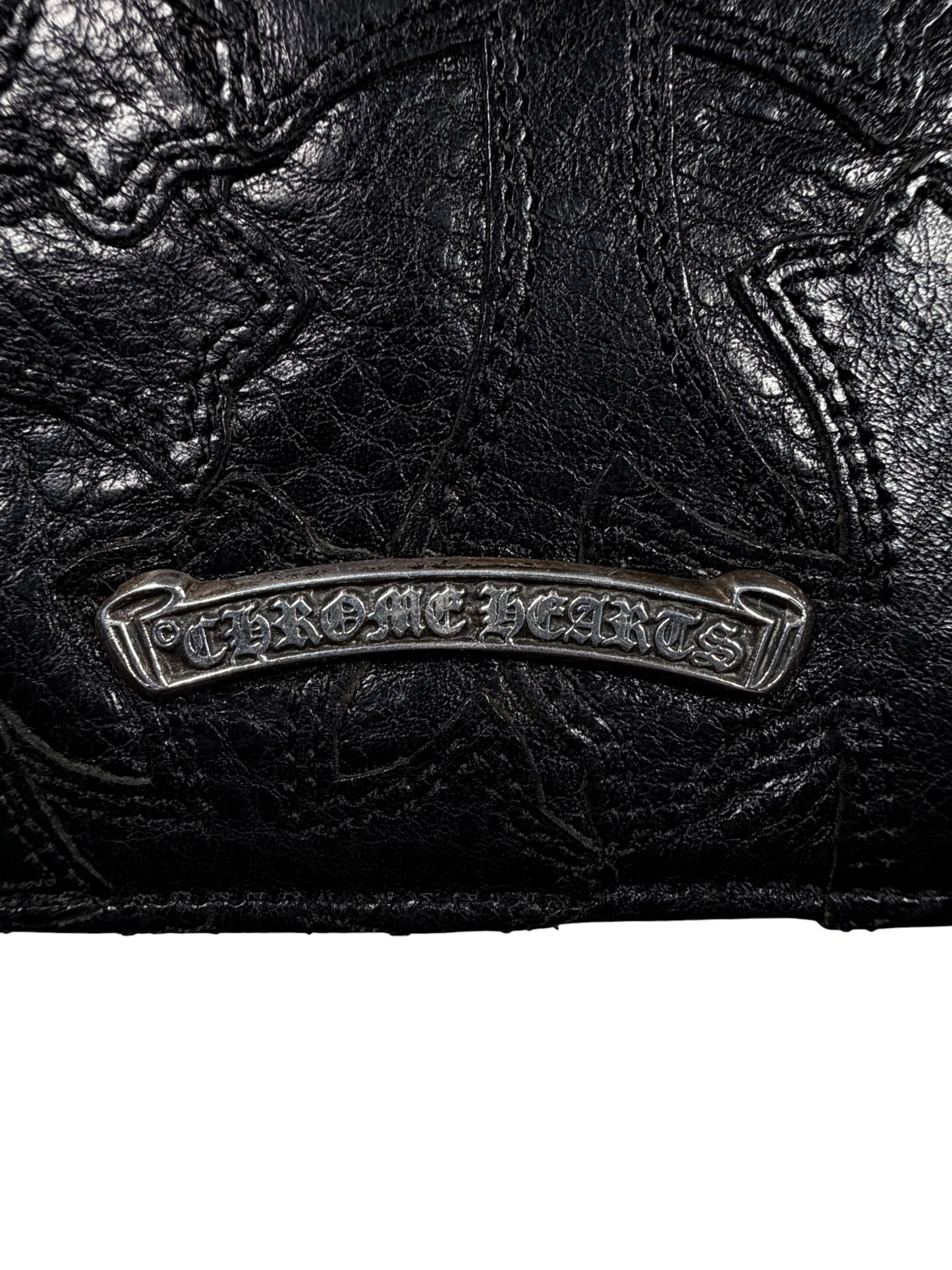 Cemetery Cross Patch Snap Bi-Fold Wallet