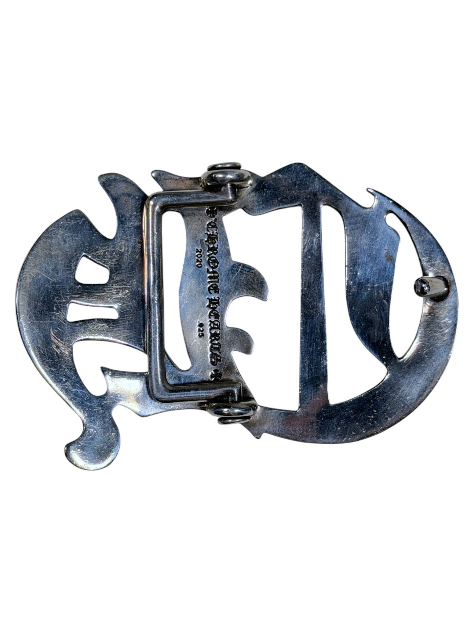 Chrome Hearts CH Belt Buckle .925 Sterling Silver