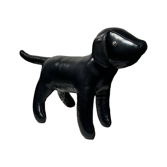 Chrome Hearts Leather Dog Toy Plush Doll Authentic Accessories