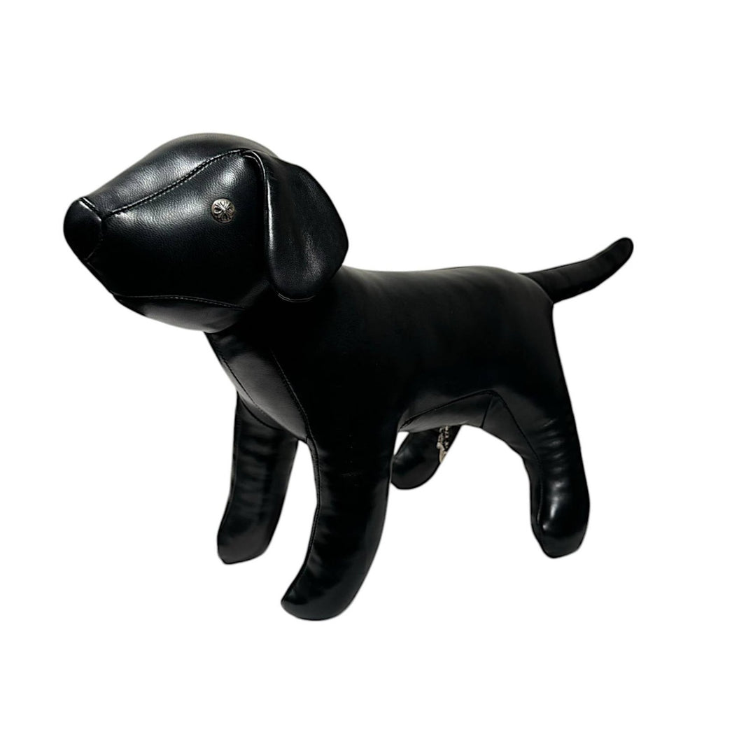 Chrome Hearts Leather Dog Toy Plush Doll Archival