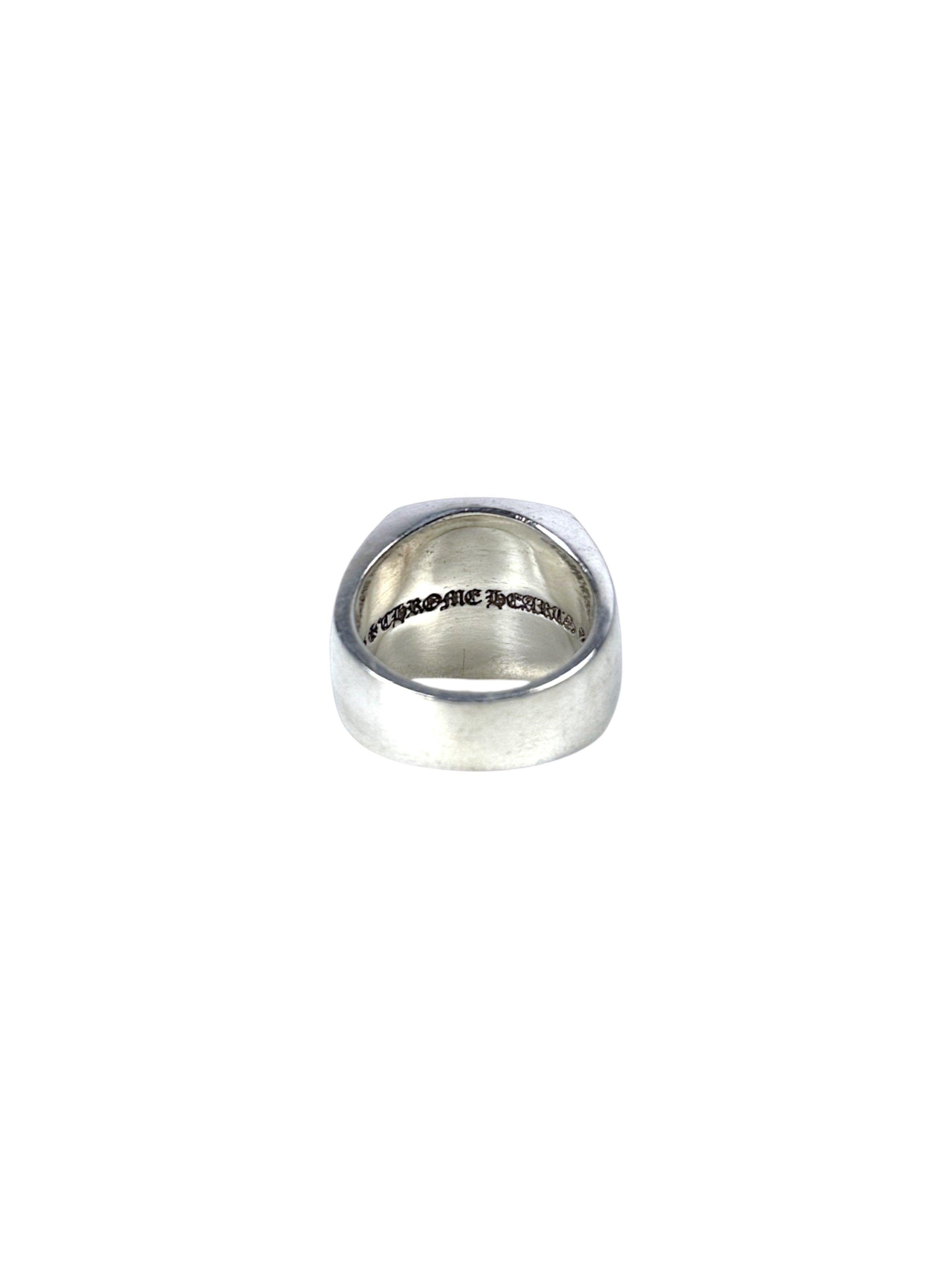 Chrome Hearts Championship Ring CH Old English Lettering