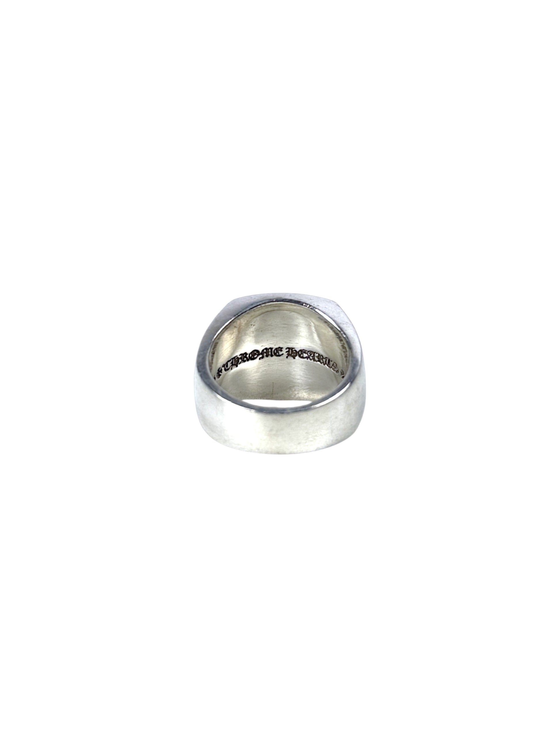 Chrome Hearts Championship Ring CH Old English Lettering