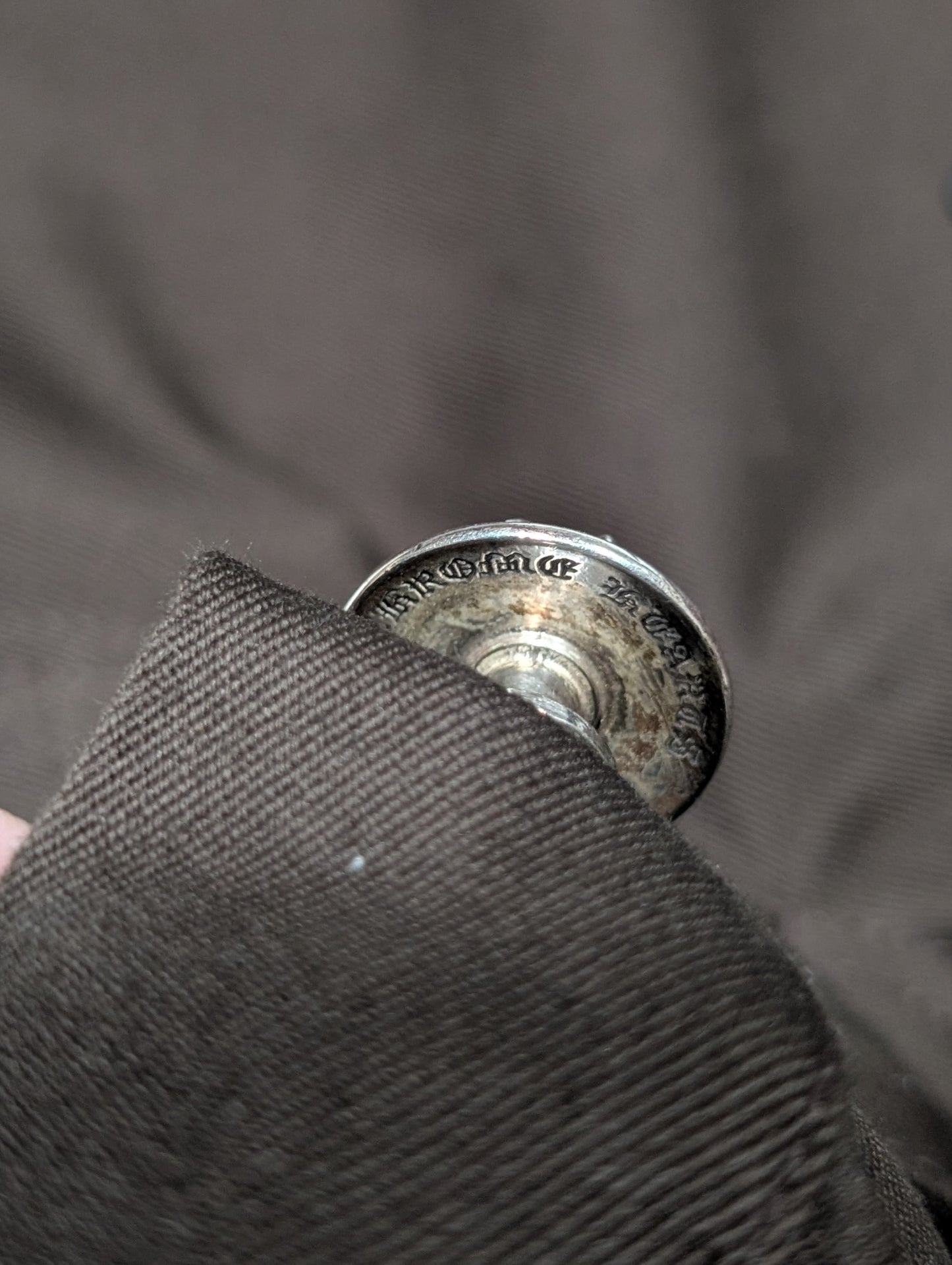 Cheetah Cross Patch Chino Pants Brown