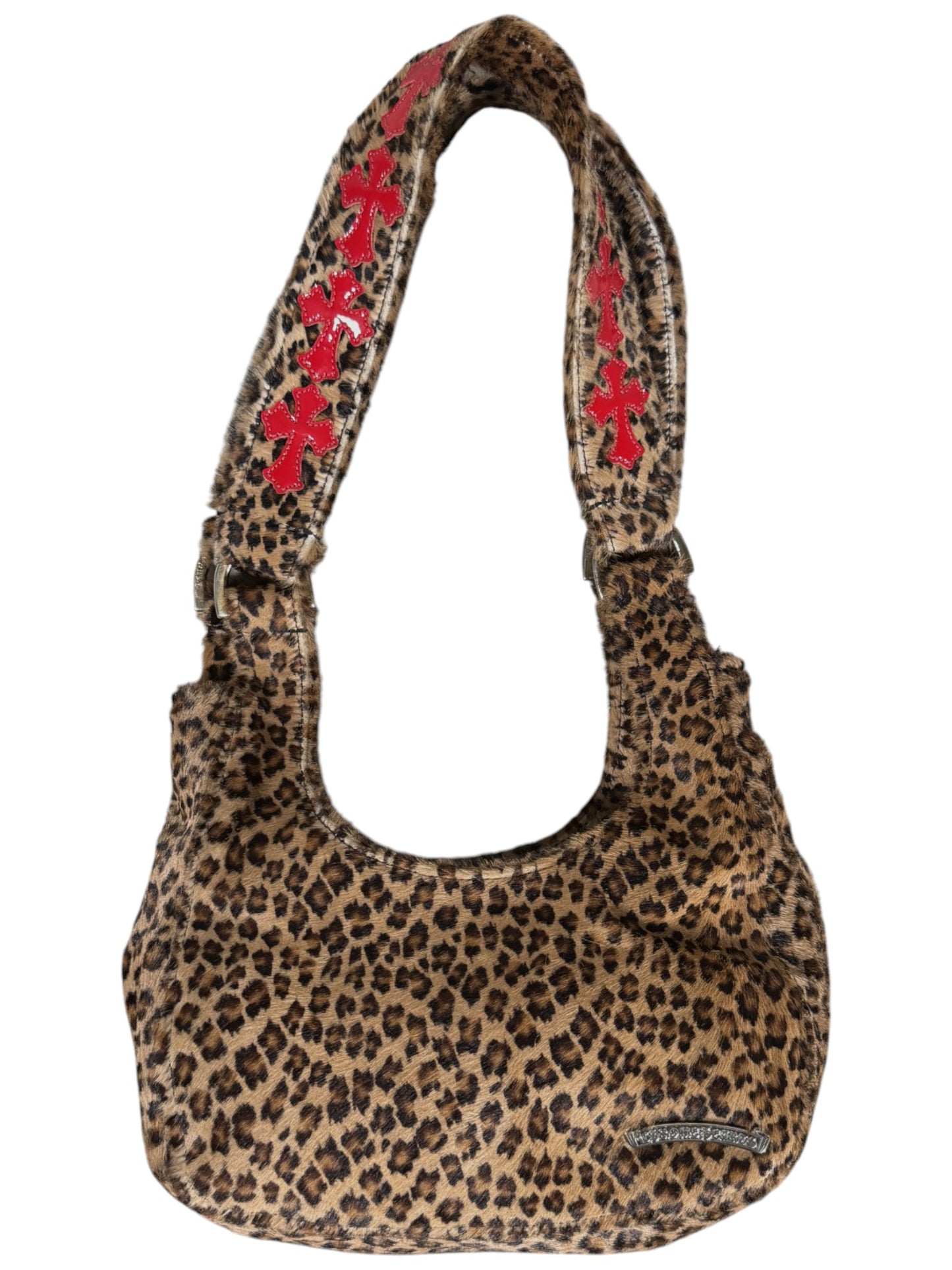 Red Cross Patch Cheetah Nip & Tuck Handbag
