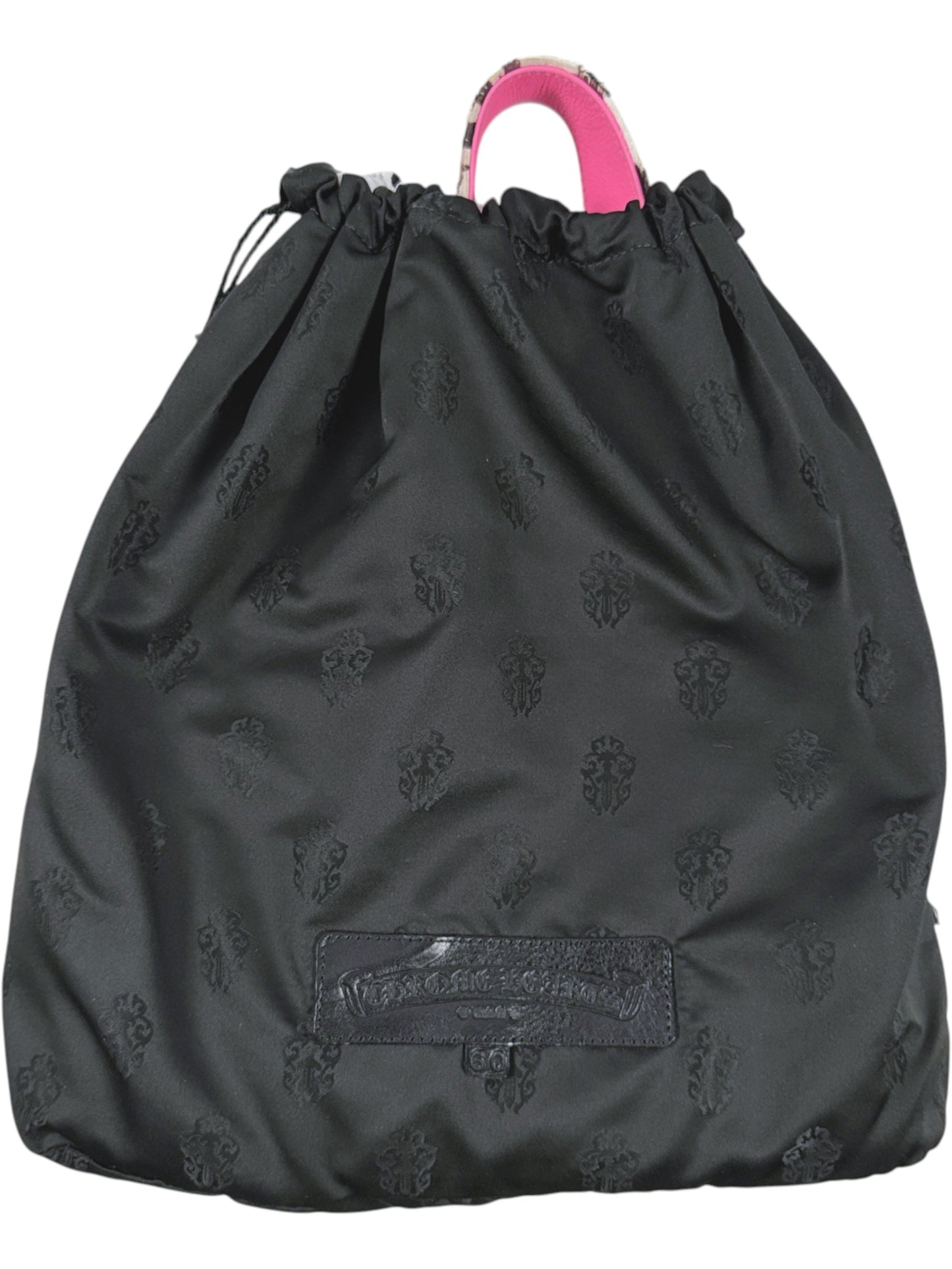 Chrome Hearts Cross Monogram Black Dust Bag Zebra Chicken Nugget Handbag