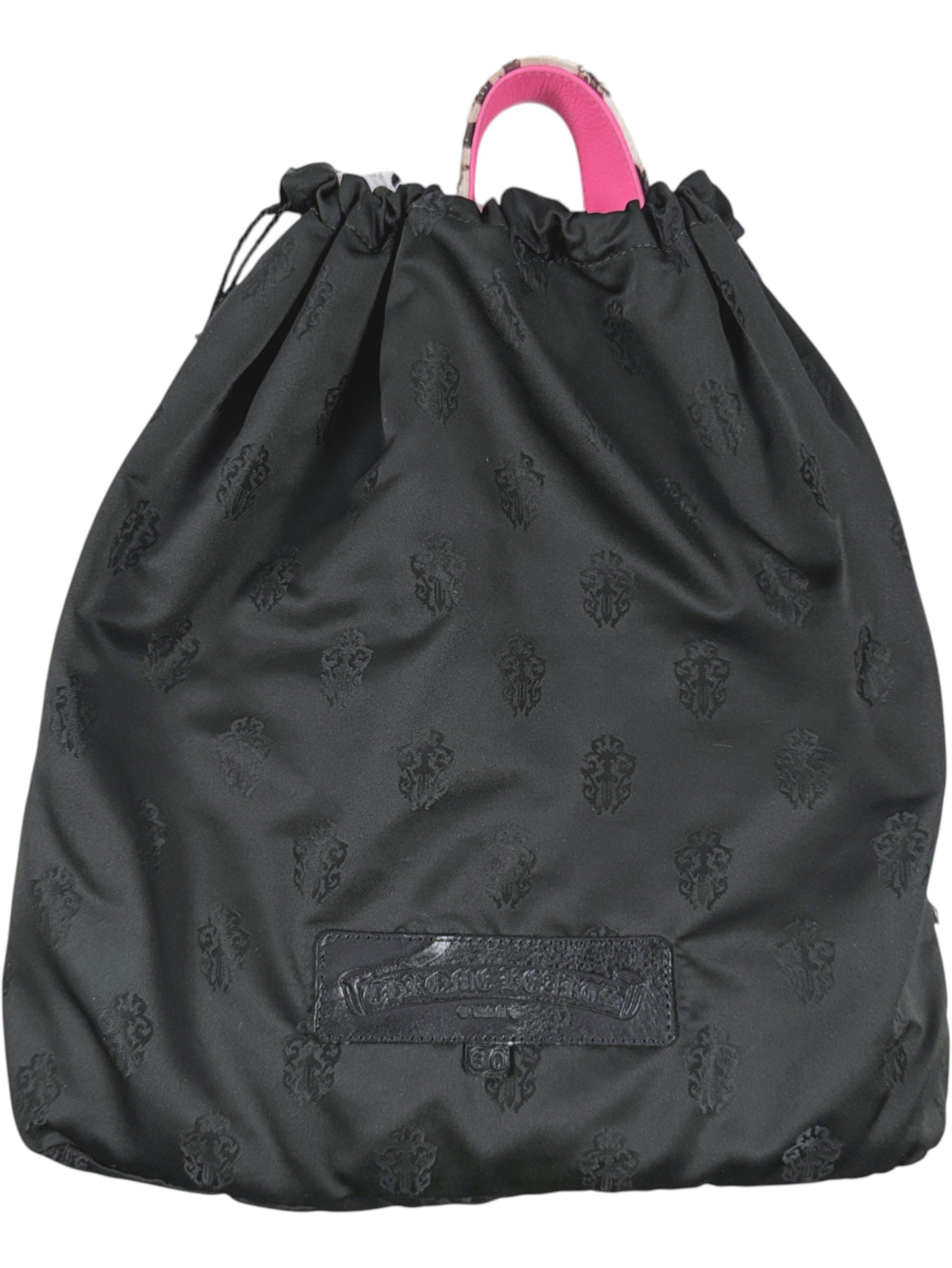 Chrome Hearts Cross Monogram Black Dust Bag Zebra Chicken Nugget Handbag