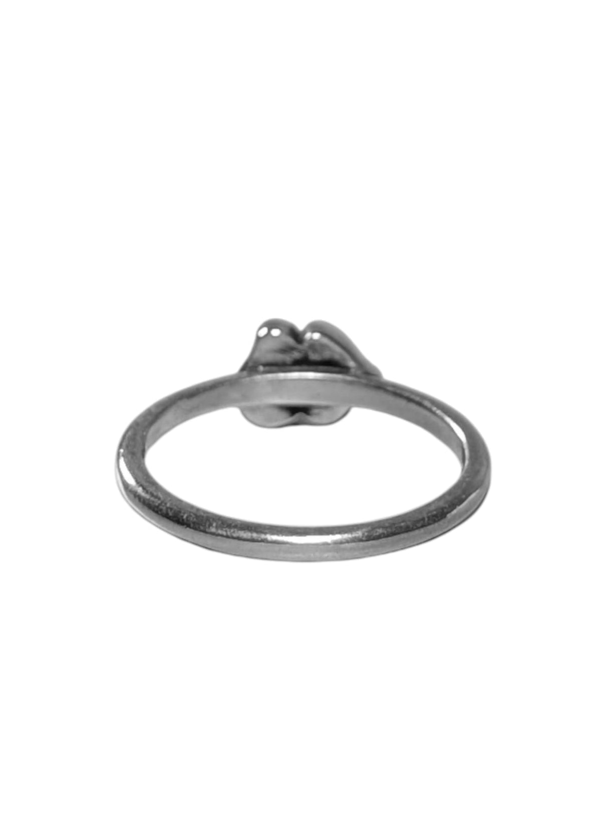 Silver Matty Boy Bubblegum Chomper Ring Gold Tooth