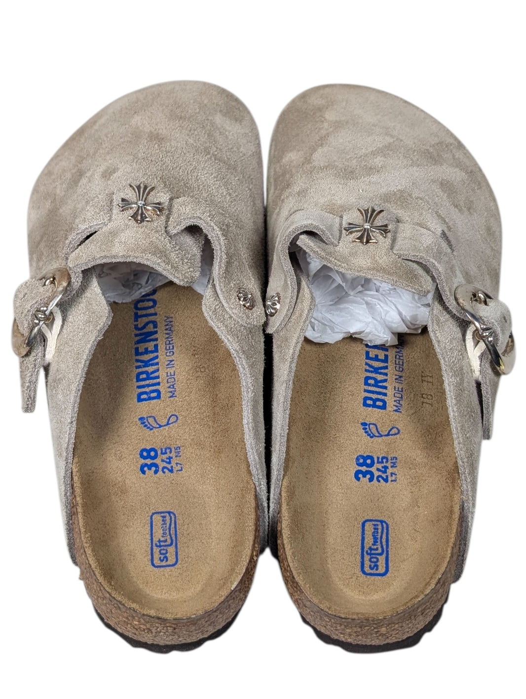 chrome heart birkenstock