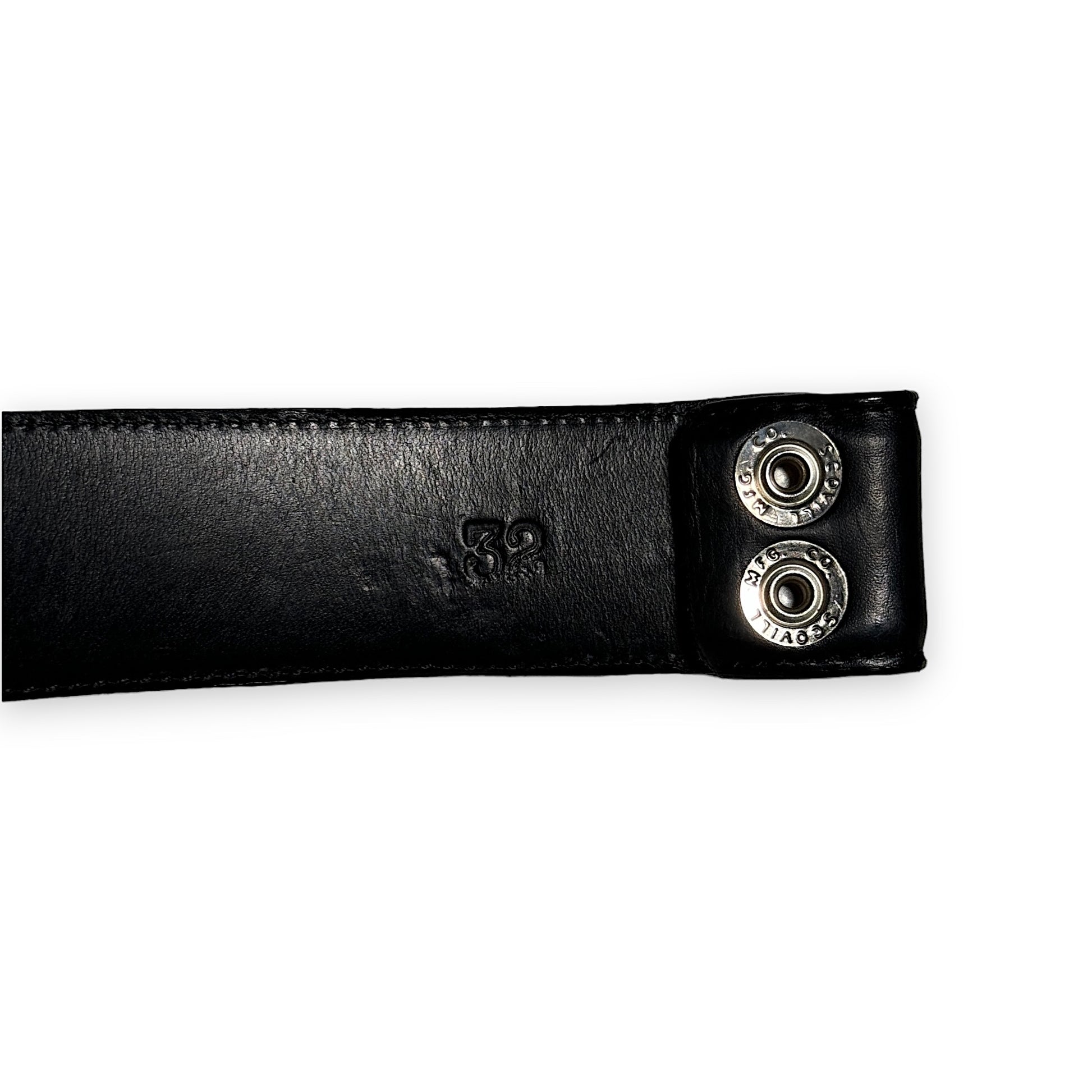 men's chrome hearts belt