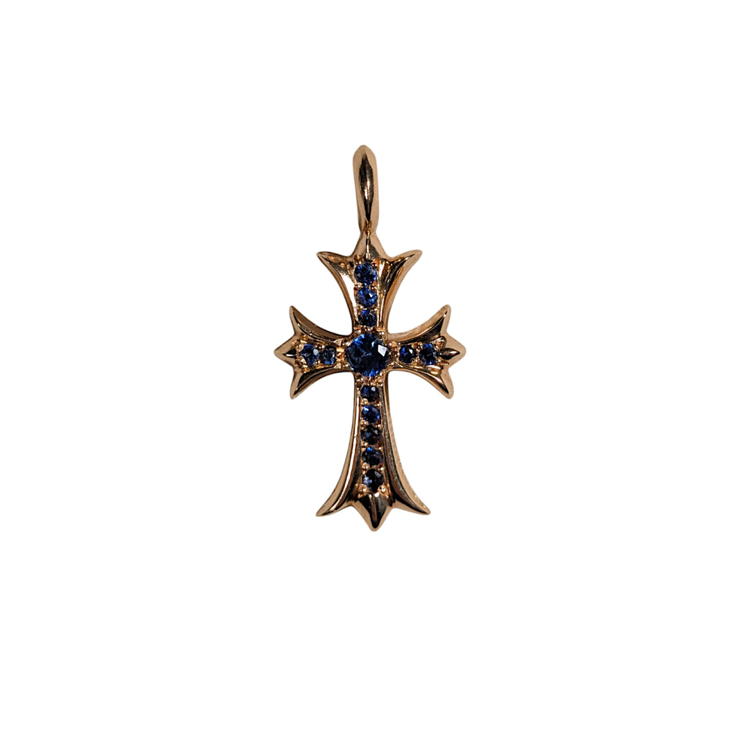 chrome hearts gold pendant